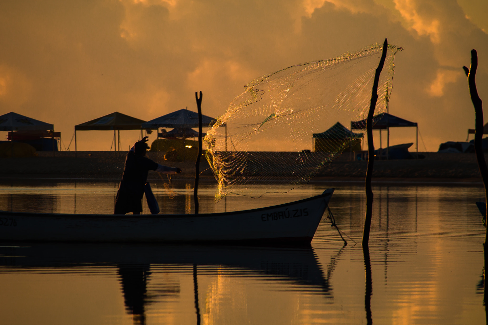 Canon EF-S 55-250mm F4-5.6 IS STM sample photo. Fisherman! photography