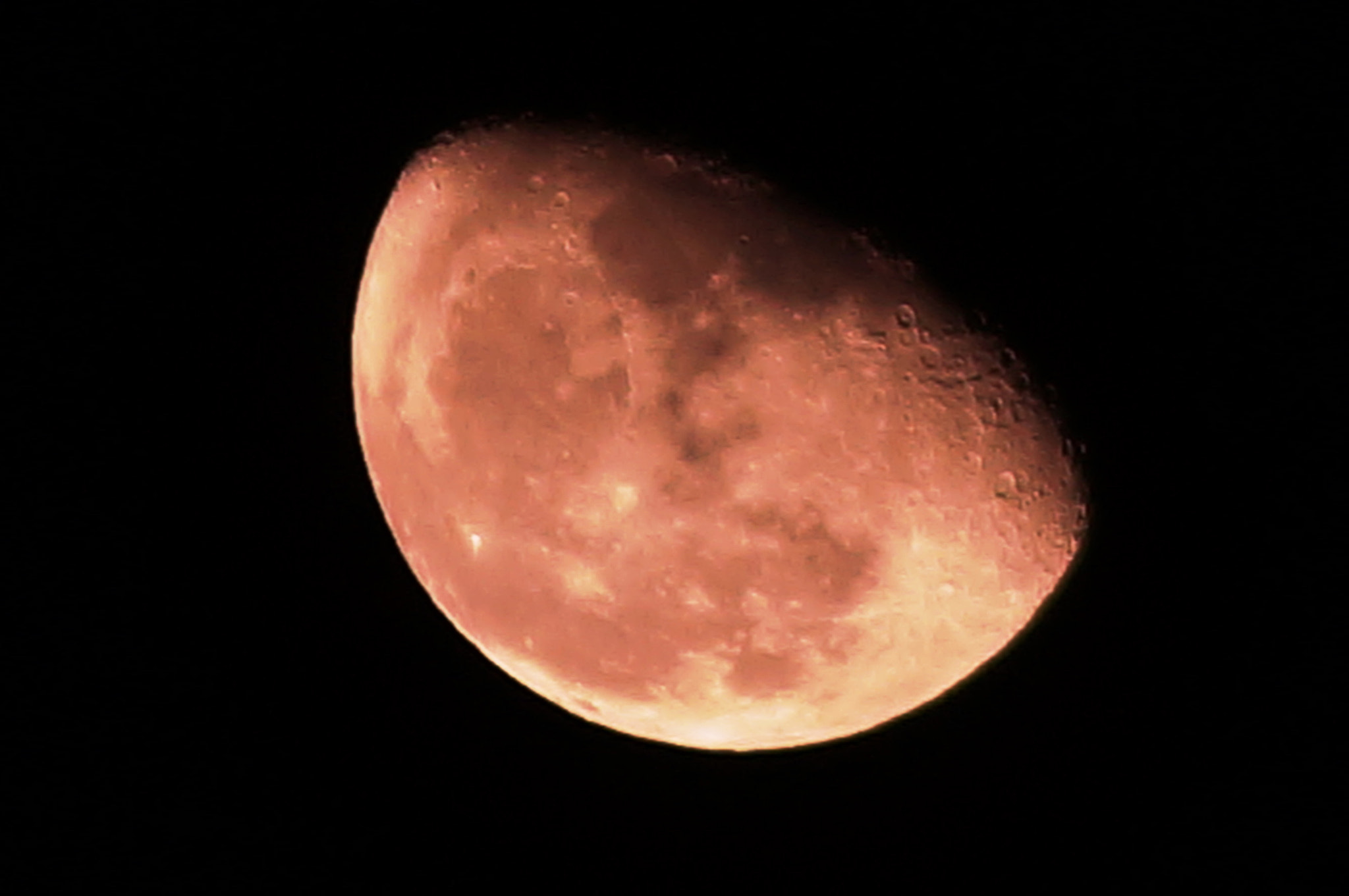 Sony DT 55-200mm F4-5.6 SAM sample photo. Moon　2016.10.20 photography