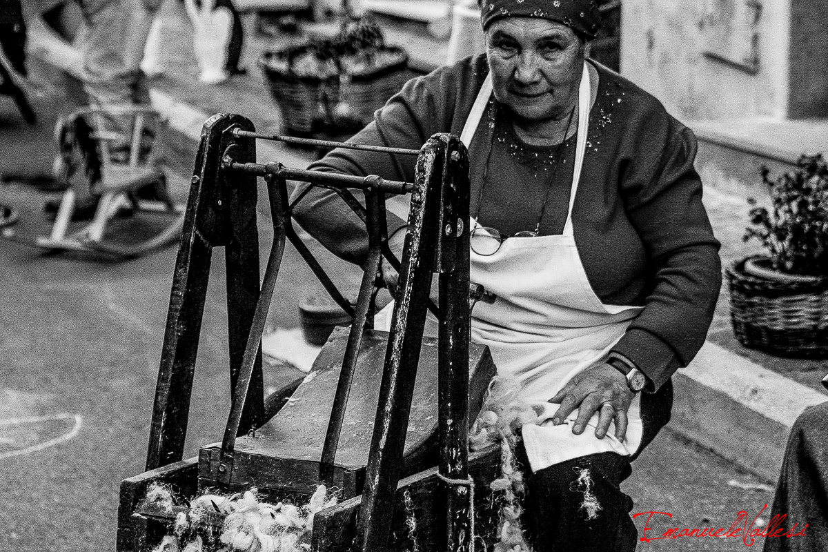 Canon EOS 40D sample photo. E filava la lana... photography