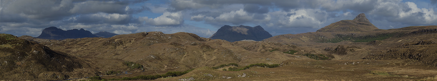Sigma 18-50mm F2.8-4.5 DC OS HSM sample photo. Coigach trio photography