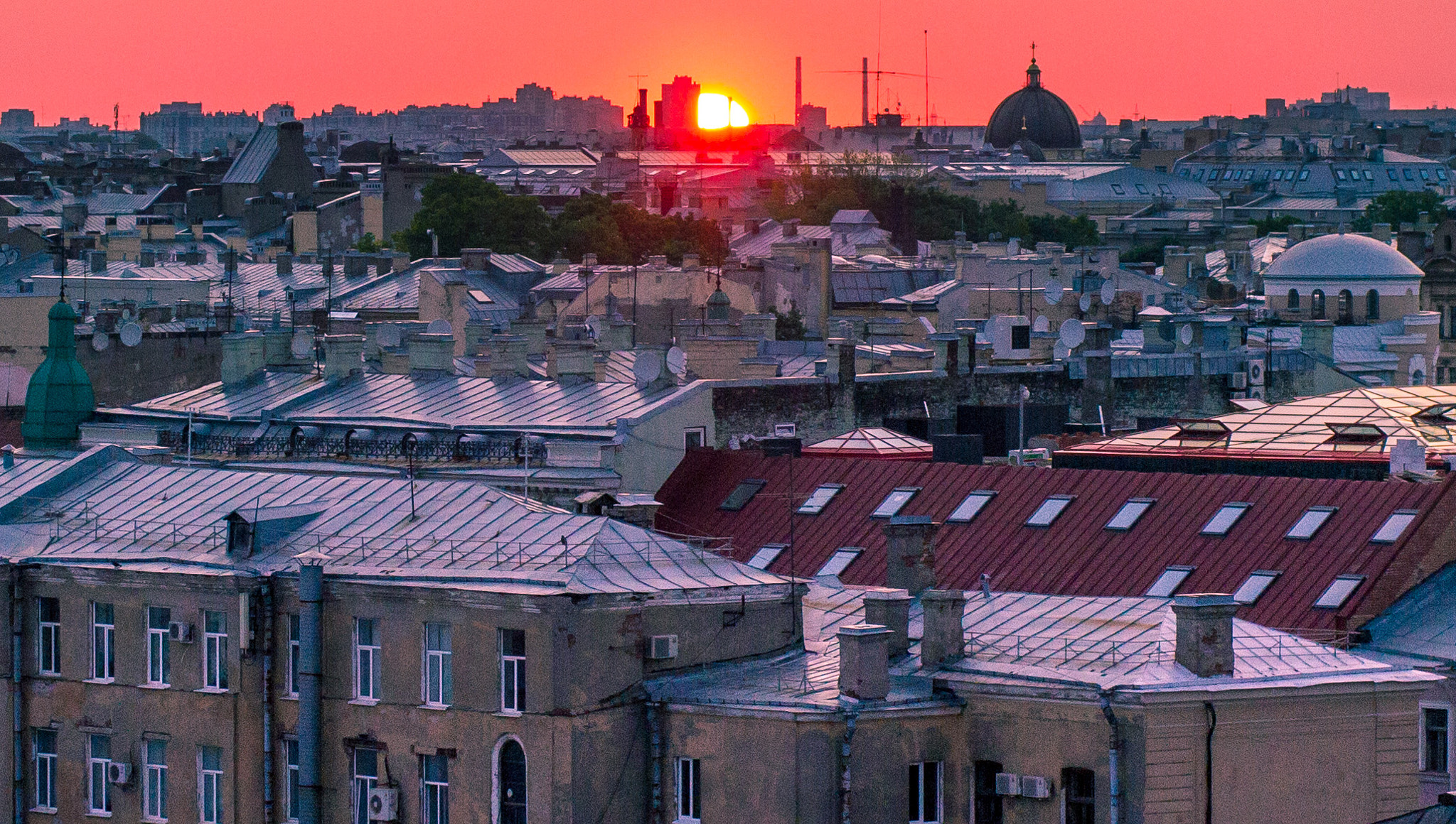 ZEISS Planar T* 50mm F1.4 sample photo. Sunrise in saint petersburg photography
