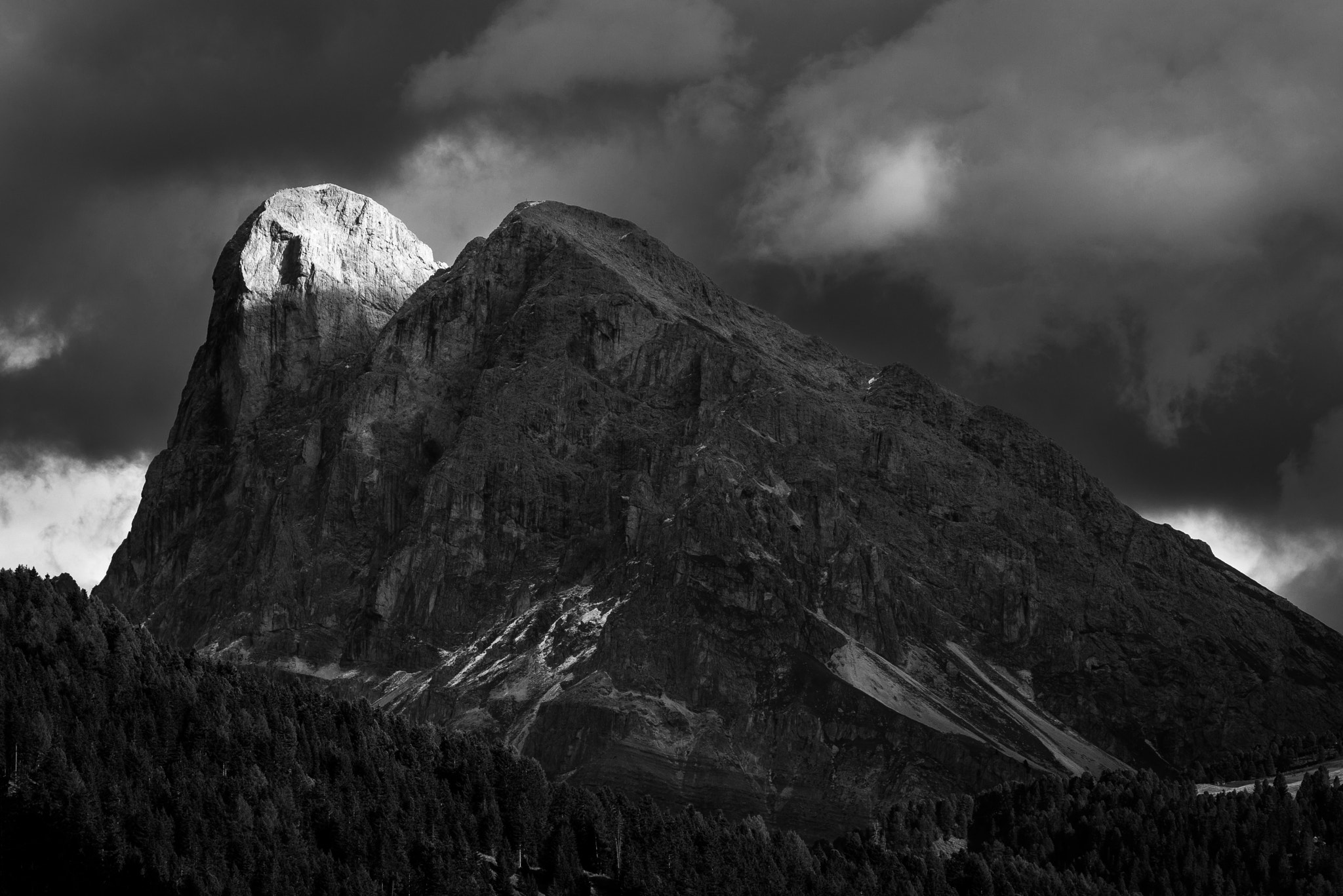 Panasonic Lumix G X Vario 35-100mm F2.8 OIS sample photo. Peitlerkofel  photography