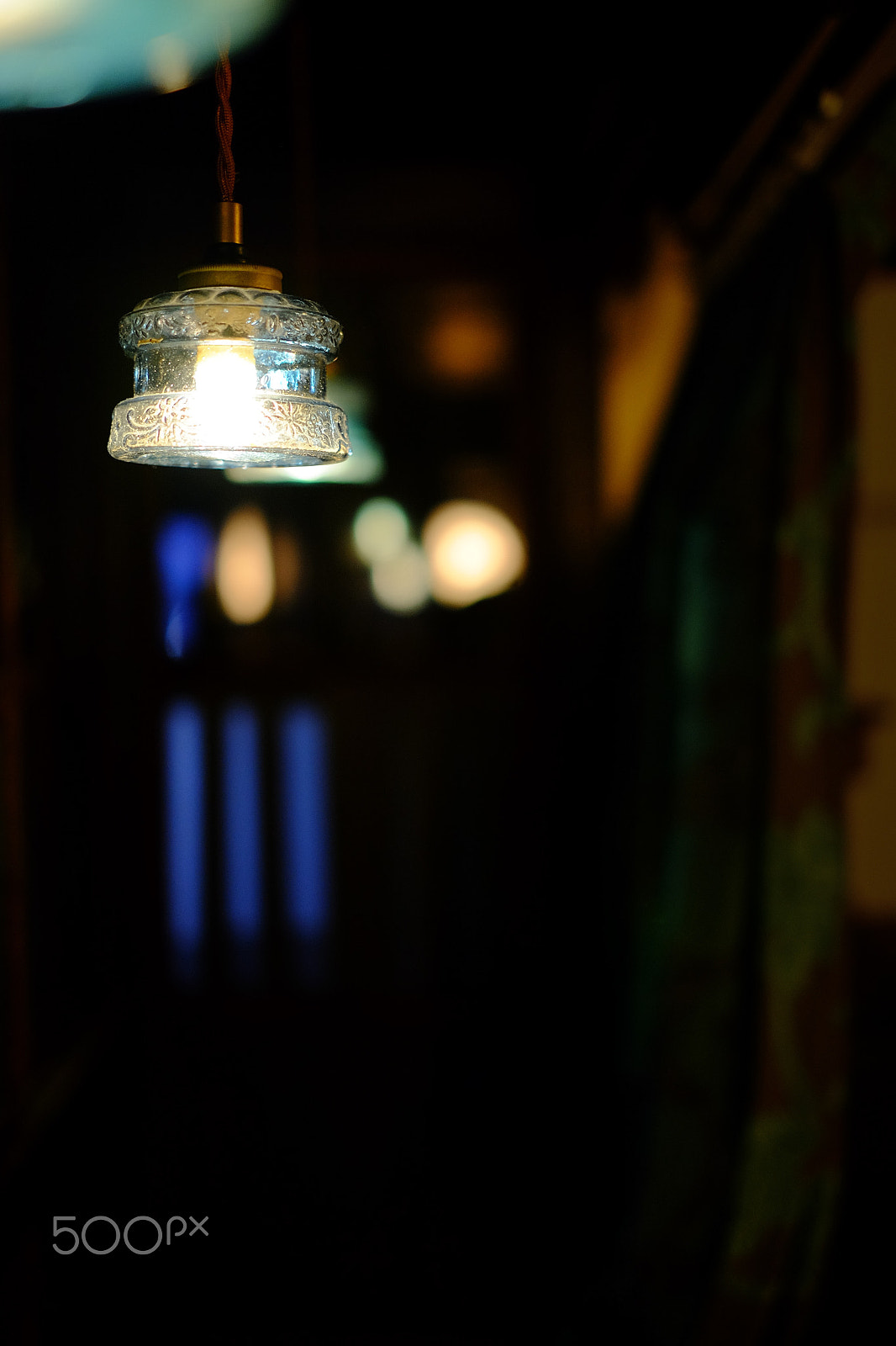 Fujifilm X-M1 + Fujifilm XF 35mm F1.4 R sample photo. Cozy blue at night photography