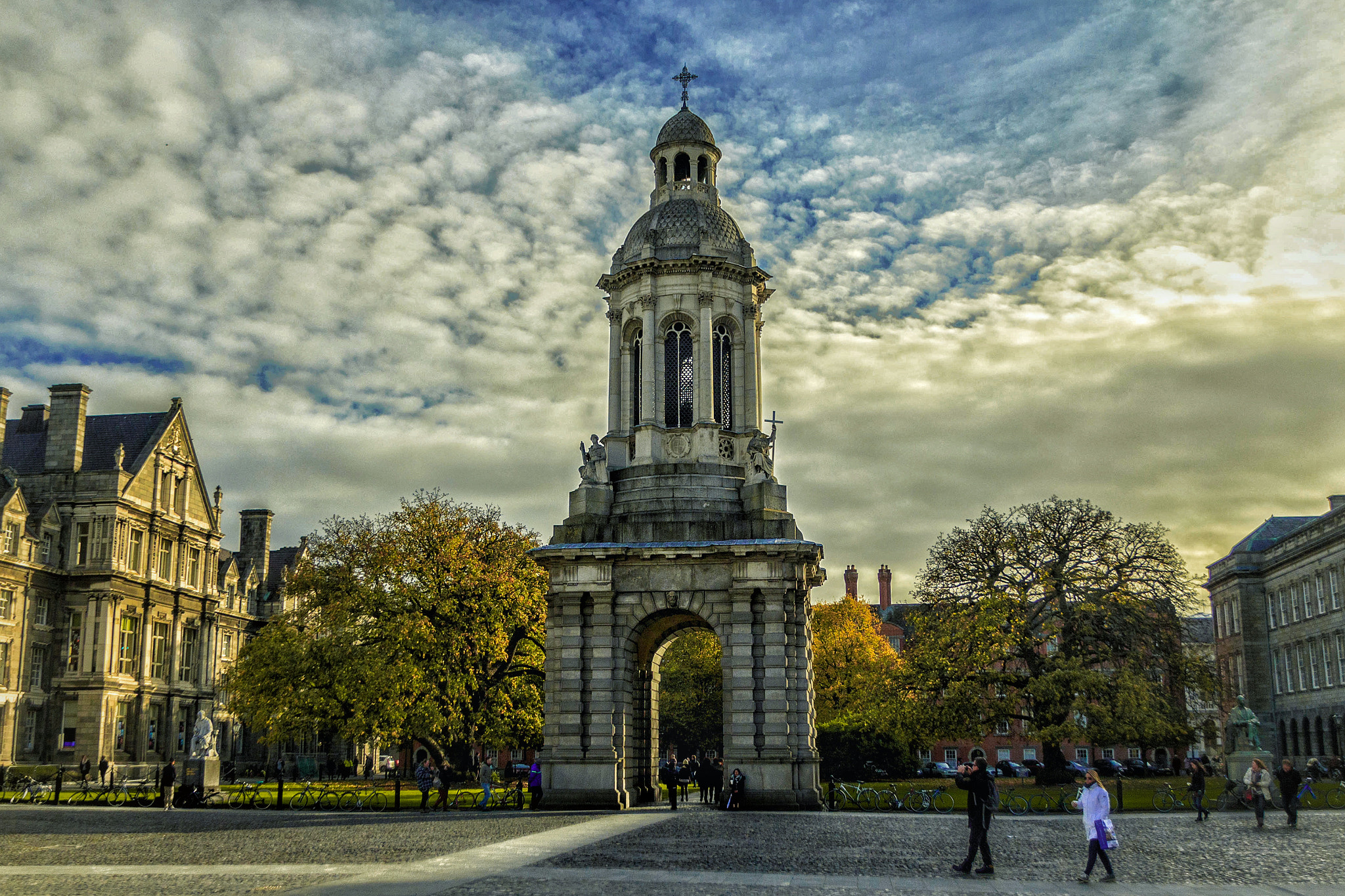 Canon EOS M sample photo. Trinity college, dublin photography