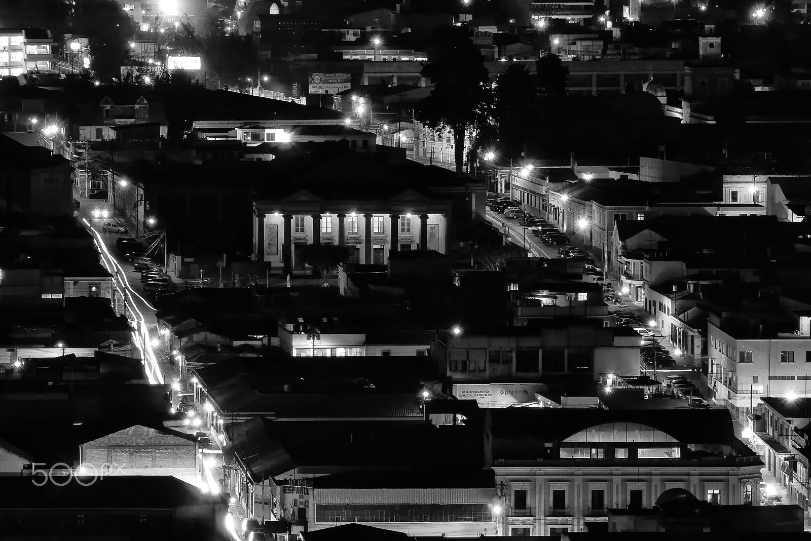 Panasonic Lumix DMC-G7 sample photo. Xela de noche photography