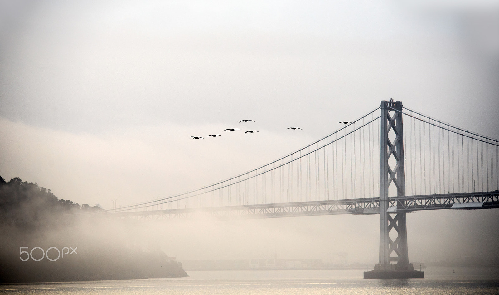 Sigma 150-500mm F5-6.3 DG OS HSM sample photo. Bay bridge photography