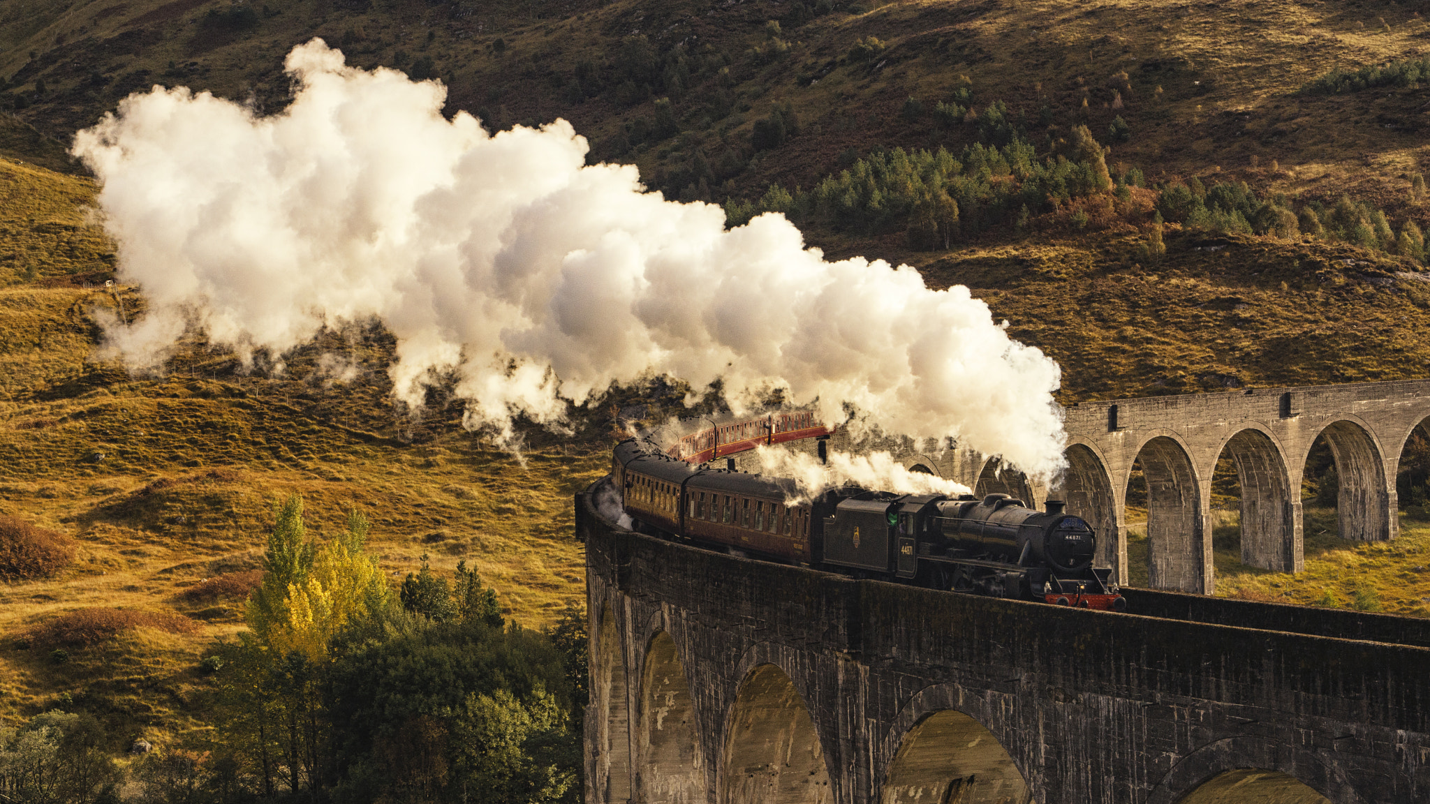 Sony Alpha NEX-7 sample photo. Hogwarts express photography