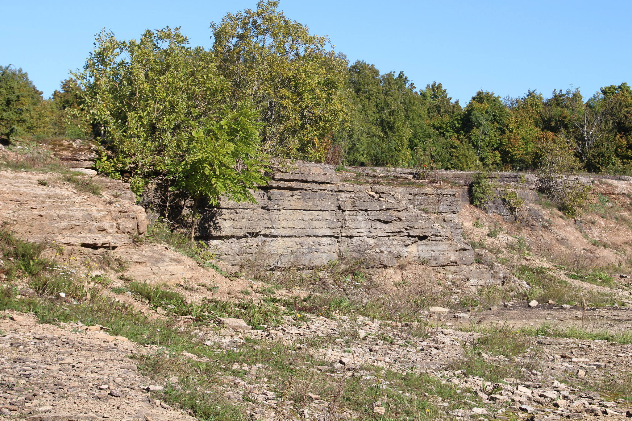 Canon EOS 650D (EOS Rebel T4i / EOS Kiss X6i) sample photo. Abandoned limestone quarry photography