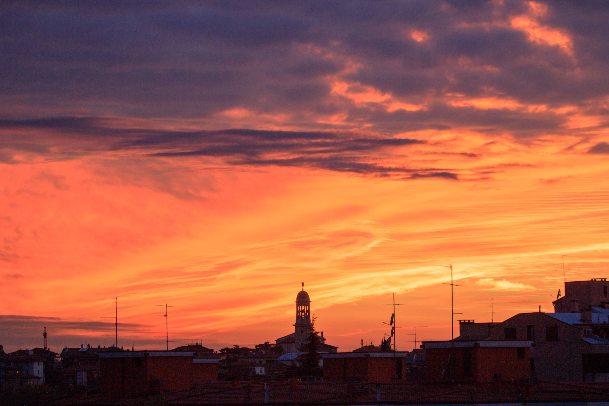 Canon EF 100-400mm F4.5-5.6L IS USM sample photo. Tramonto photography