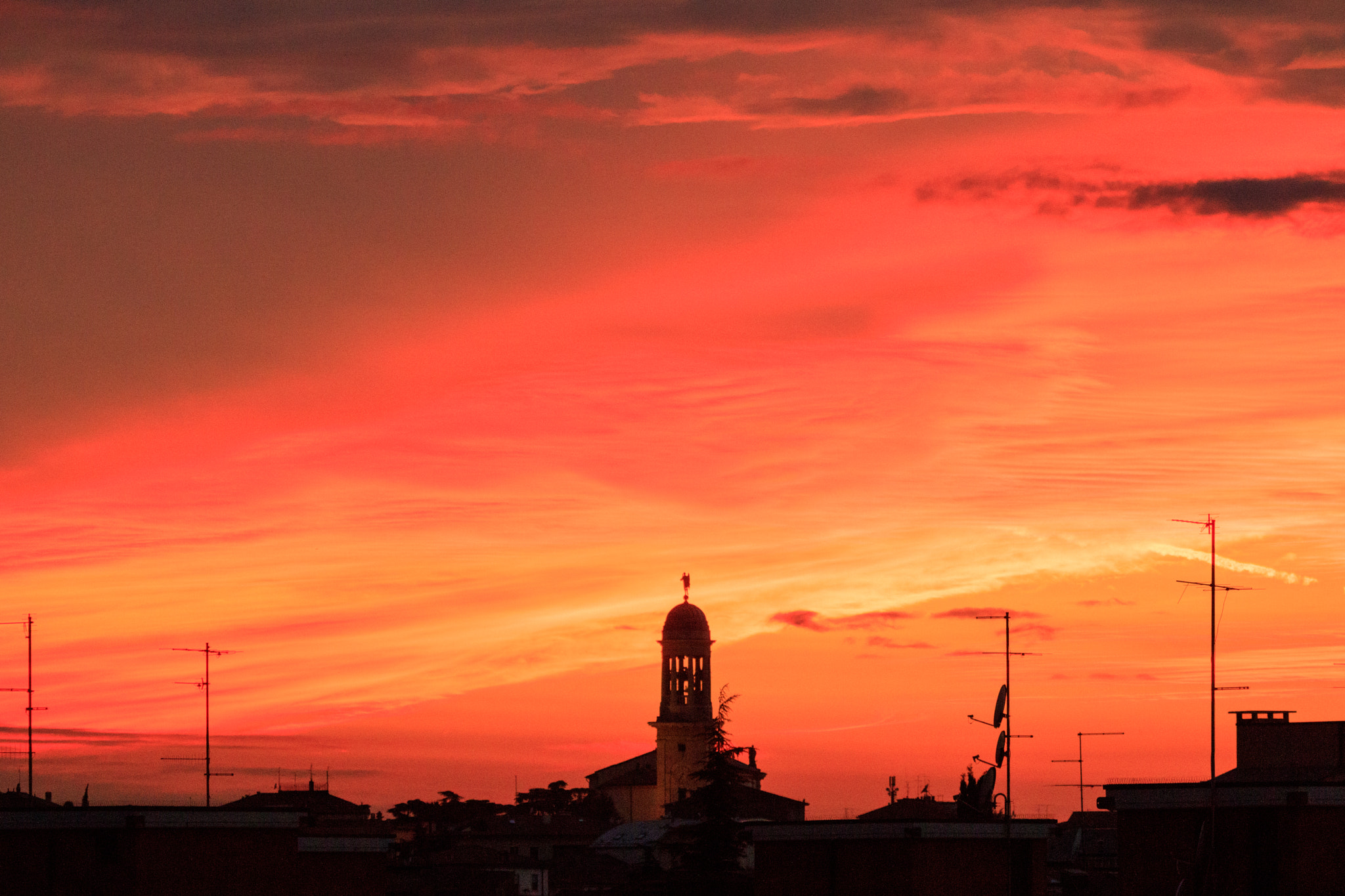 Canon EF 100-400mm F4.5-5.6L IS USM sample photo. Tramonto photography