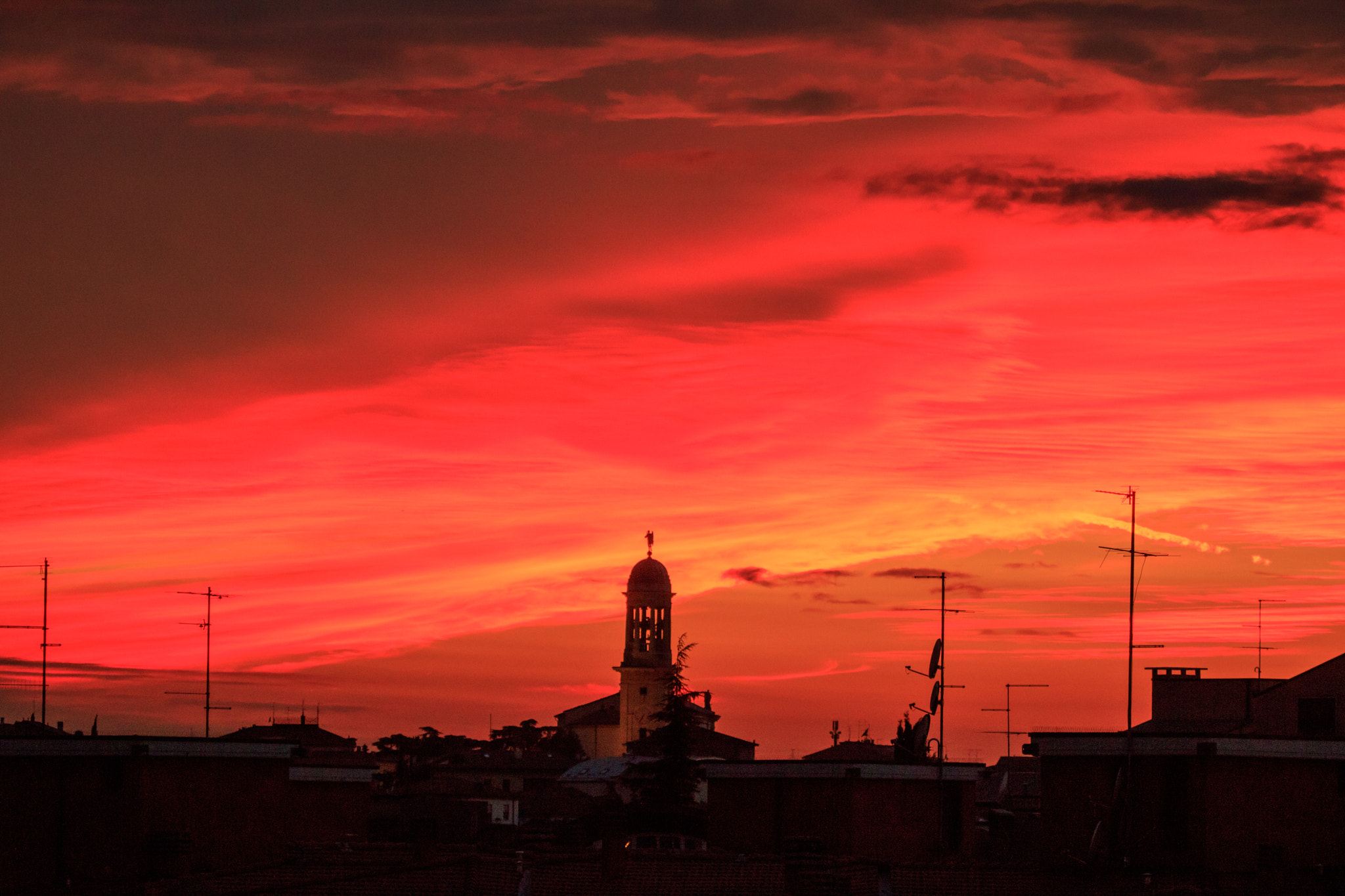 Canon EF 100-400mm F4.5-5.6L IS USM sample photo. Tramonto photography