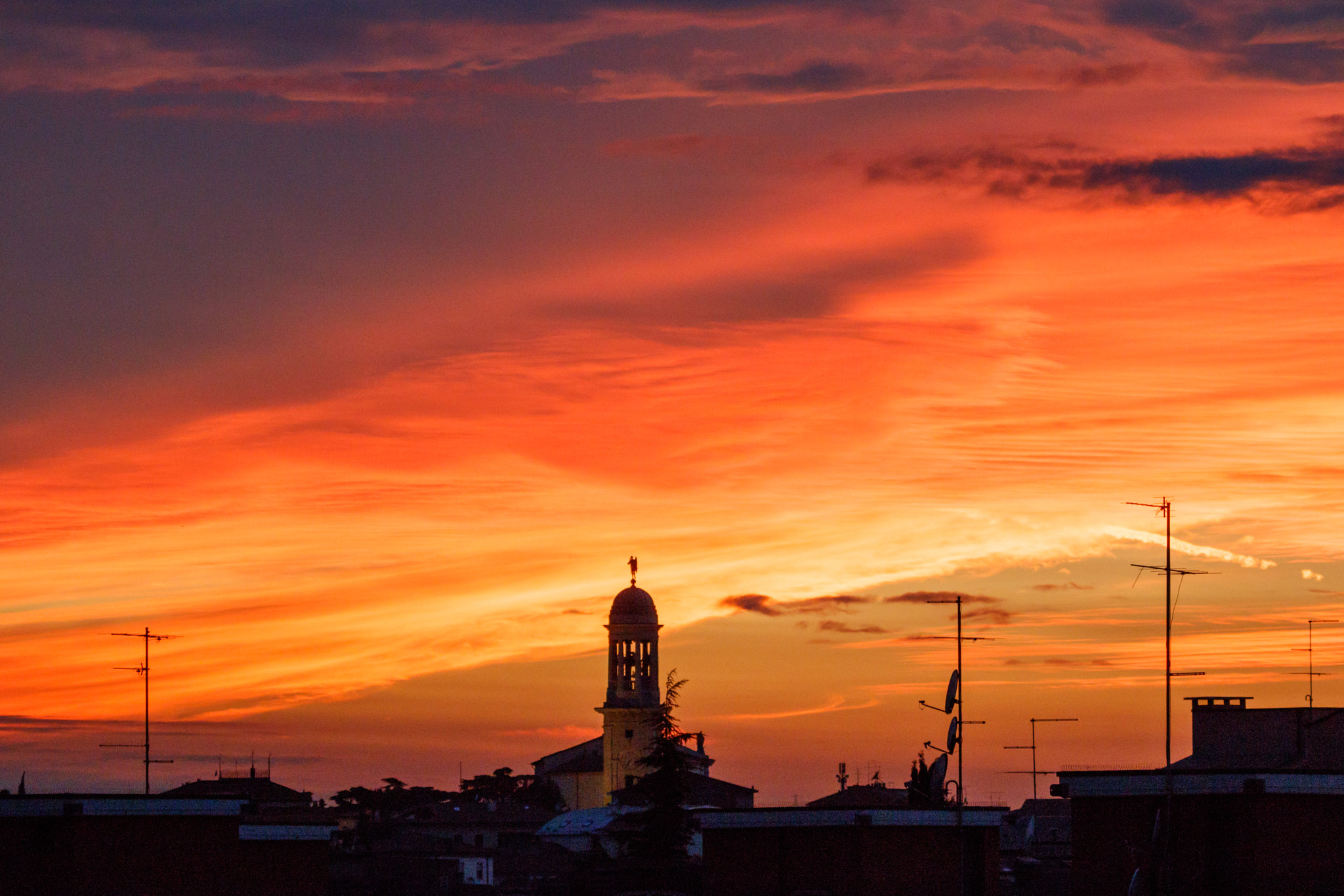 Canon EF 100-400mm F4.5-5.6L IS USM sample photo. Tramonto photography