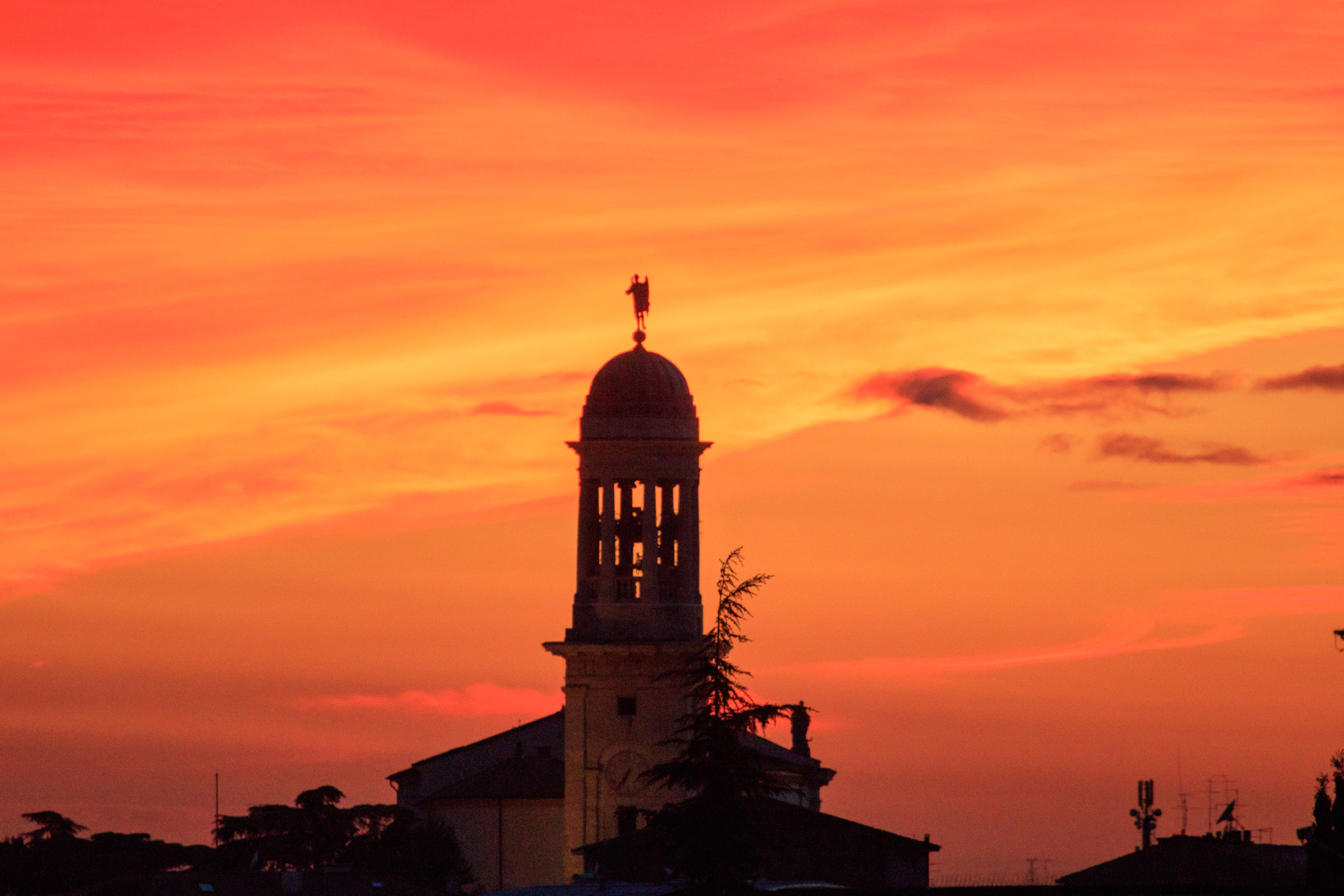 Canon EF 100-400mm F4.5-5.6L IS USM sample photo. Tramonto photography