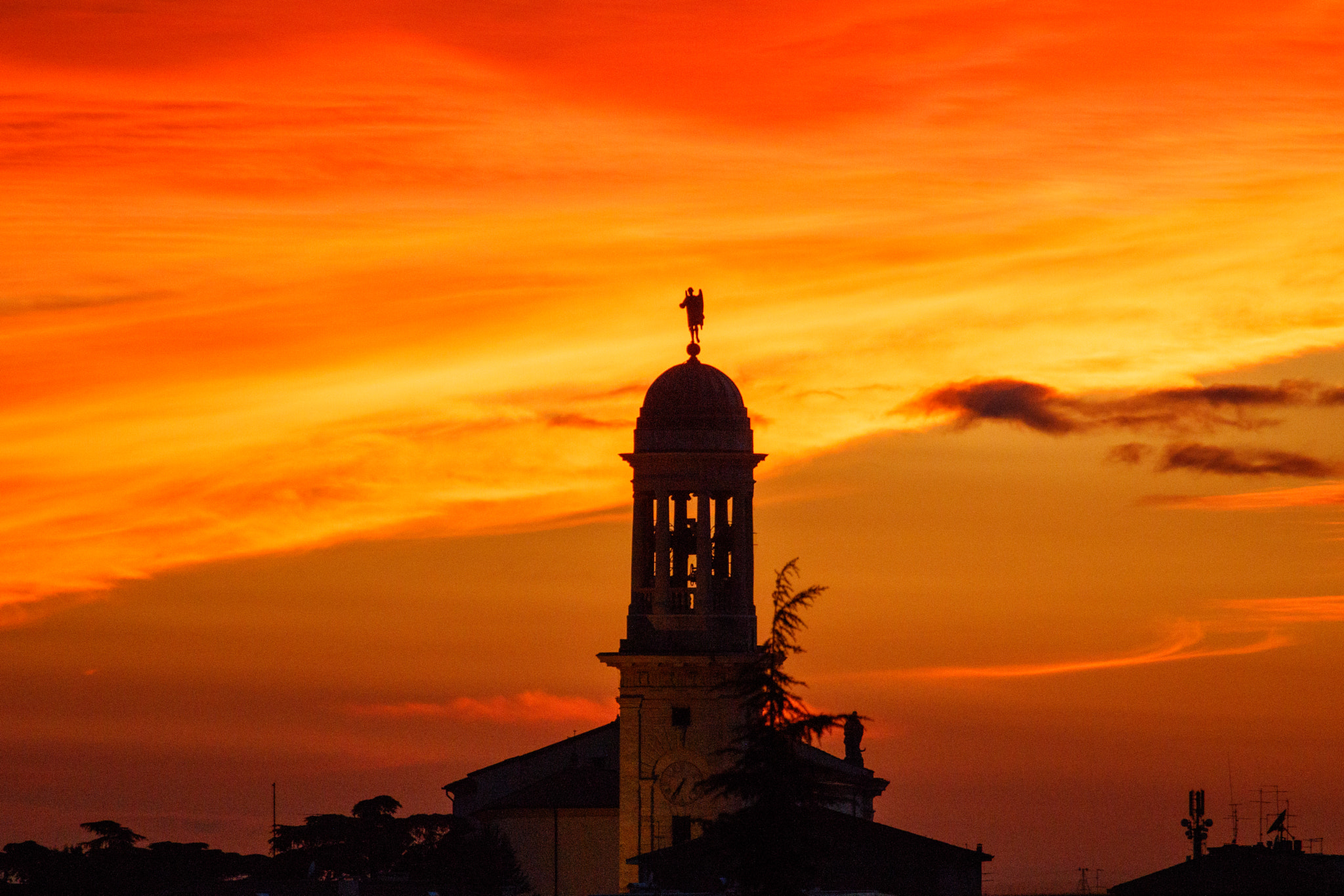 Canon EF 100-400mm F4.5-5.6L IS USM sample photo. Tramonto photography