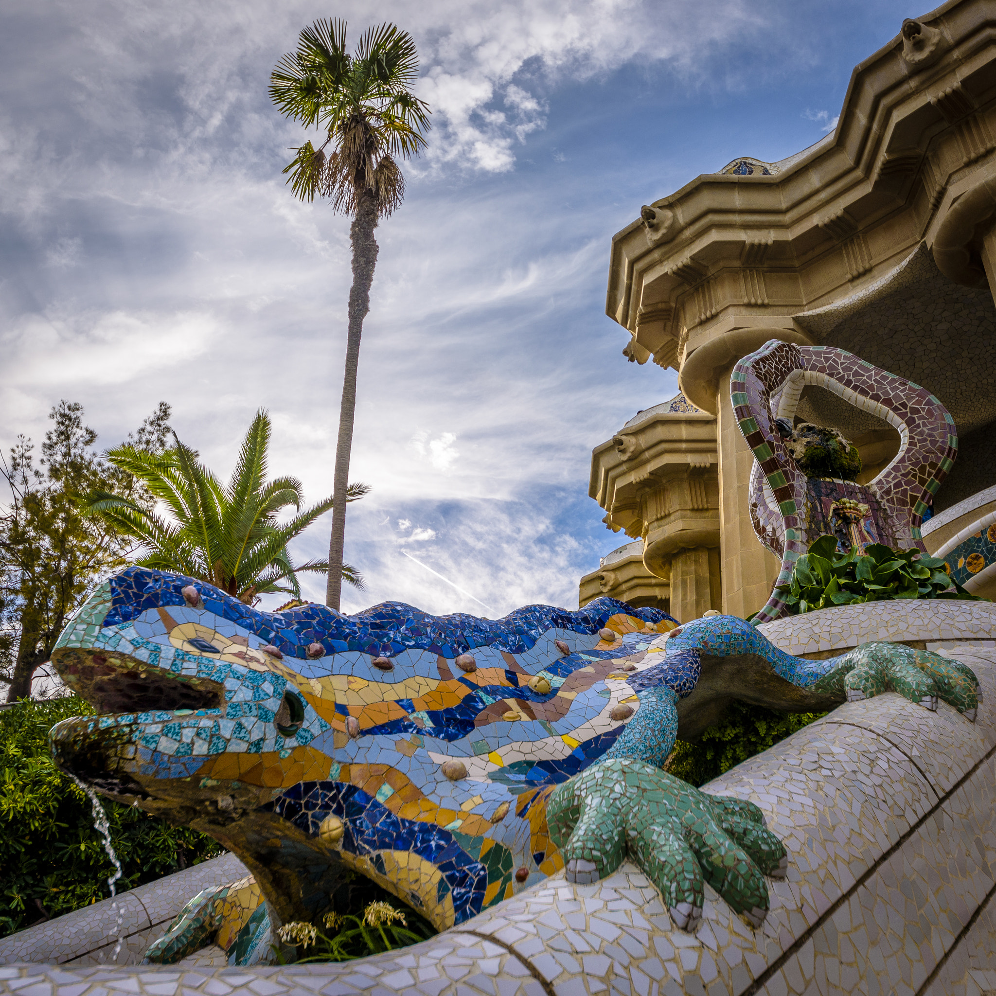 Sigma 12-24mm F4.5-5.6 II DG HSM sample photo. Parc guell photography