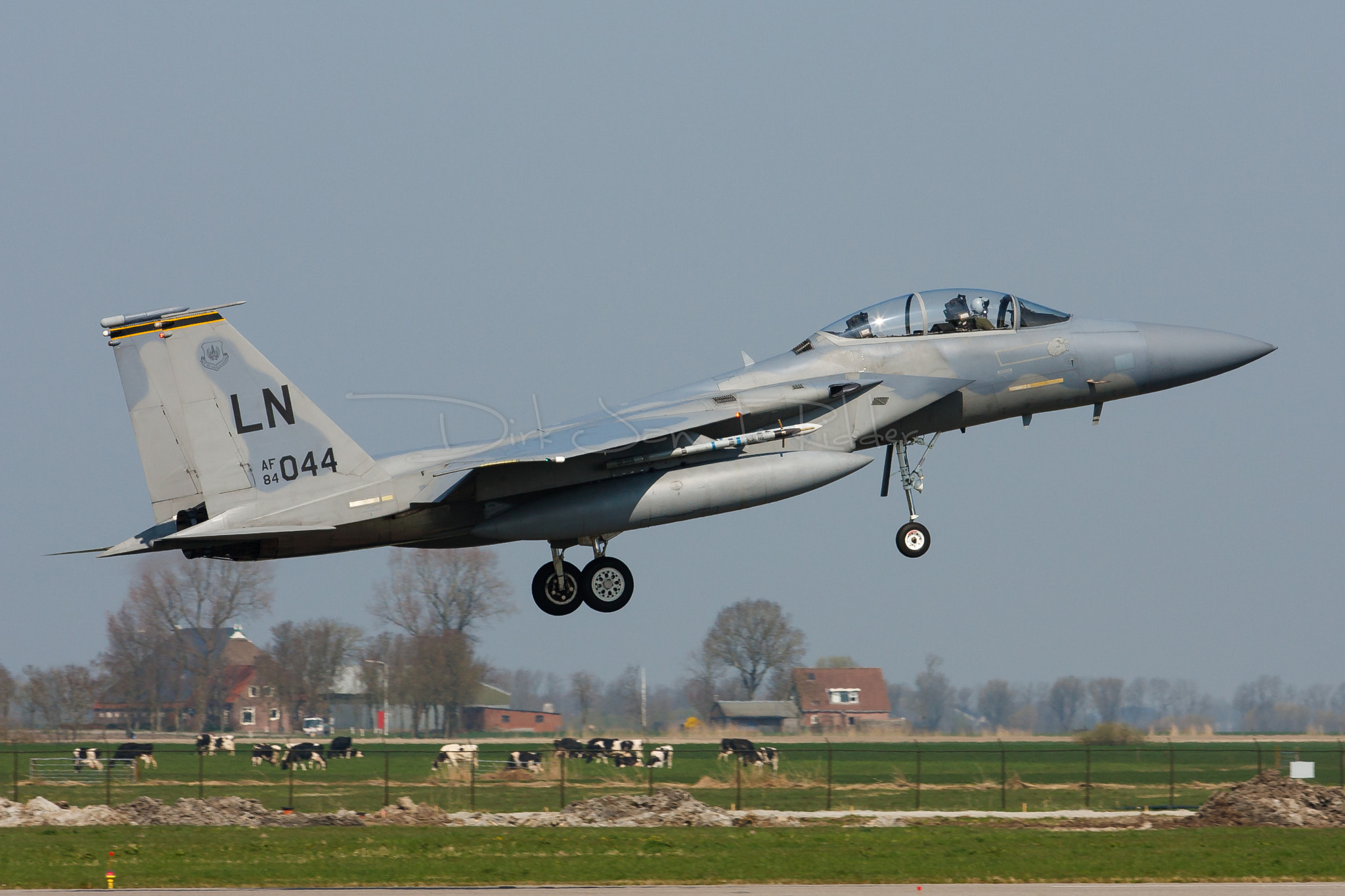 Canon EF 70-200mm F2.8L USM sample photo. United states air force f-15d eagle photography