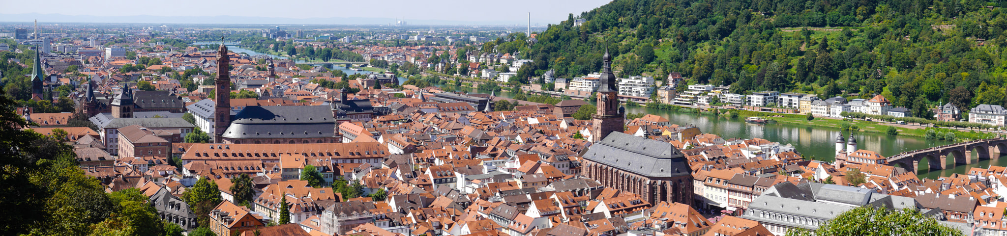 LUMIX G VARIO PZ 14-42/F3.5-5.6 sample photo. Heidelberg panorama photography