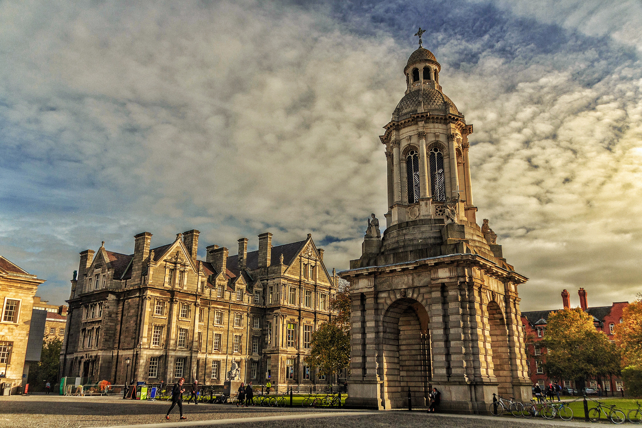 Canon EOS M sample photo. Trinity college dublin photography