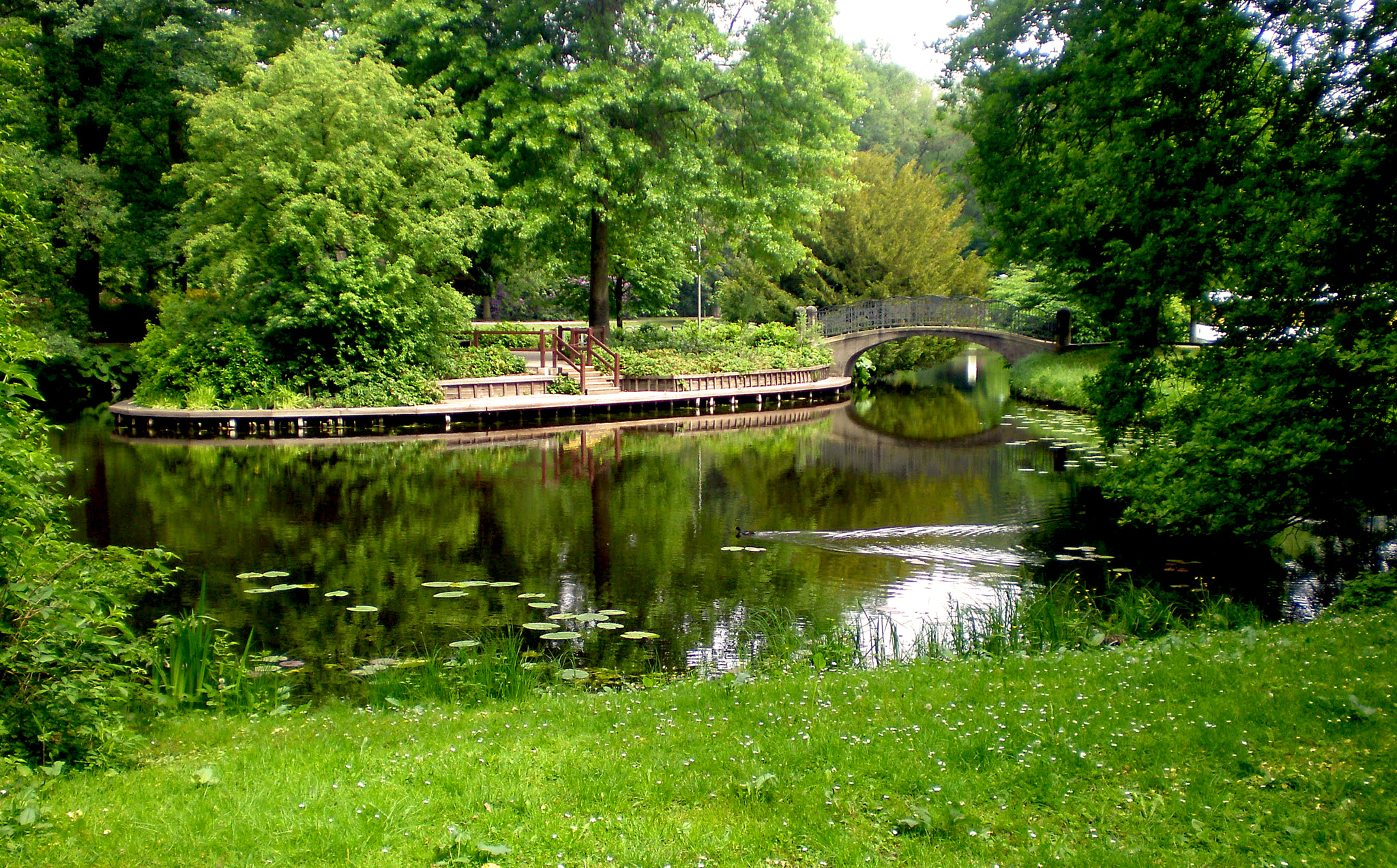 Olympus FE230/X790 sample photo. Bürgerpark bremen photography