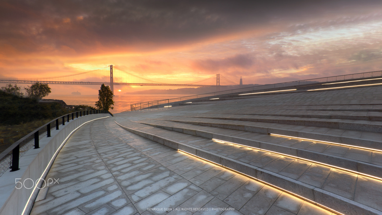 Tokina AT-X Pro 12-24mm F4 (IF) DX sample photo. Light path to the sunrise photography