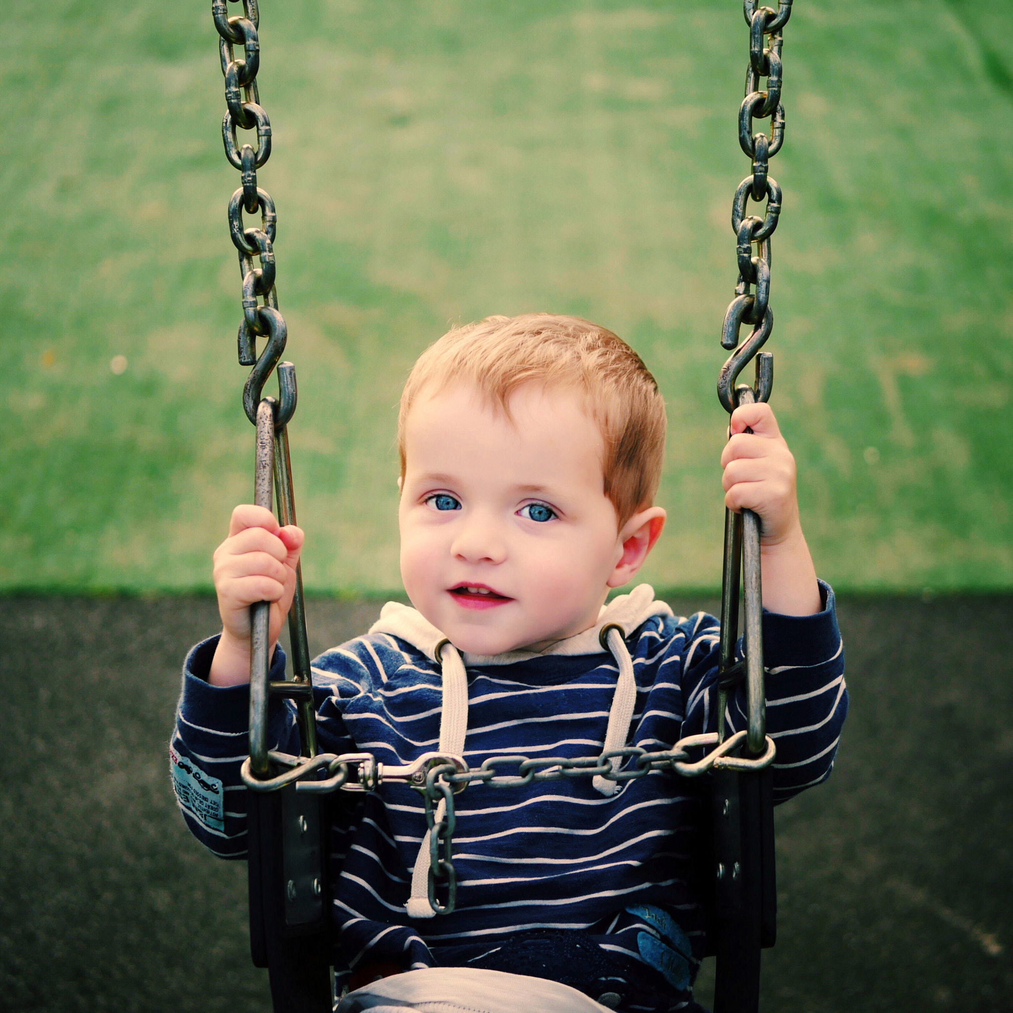 Panasonic Lumix DMC-GX85 (Lumix DMC-GX80 / Lumix DMC-GX7 Mark II) sample photo. Petey loves to swing! photography