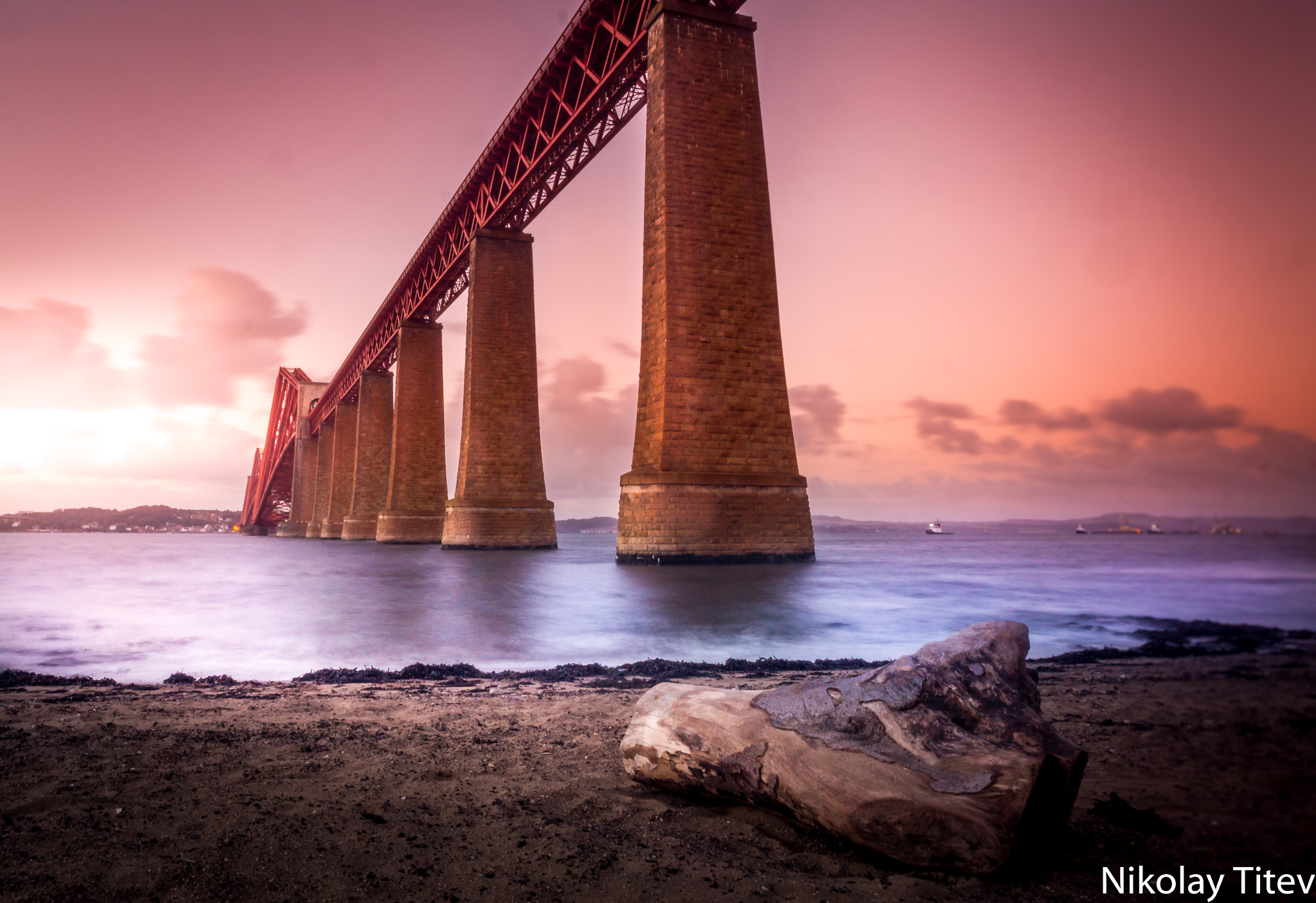 ZEISS Touit 12mm F2.8 sample photo. Red bridge photography