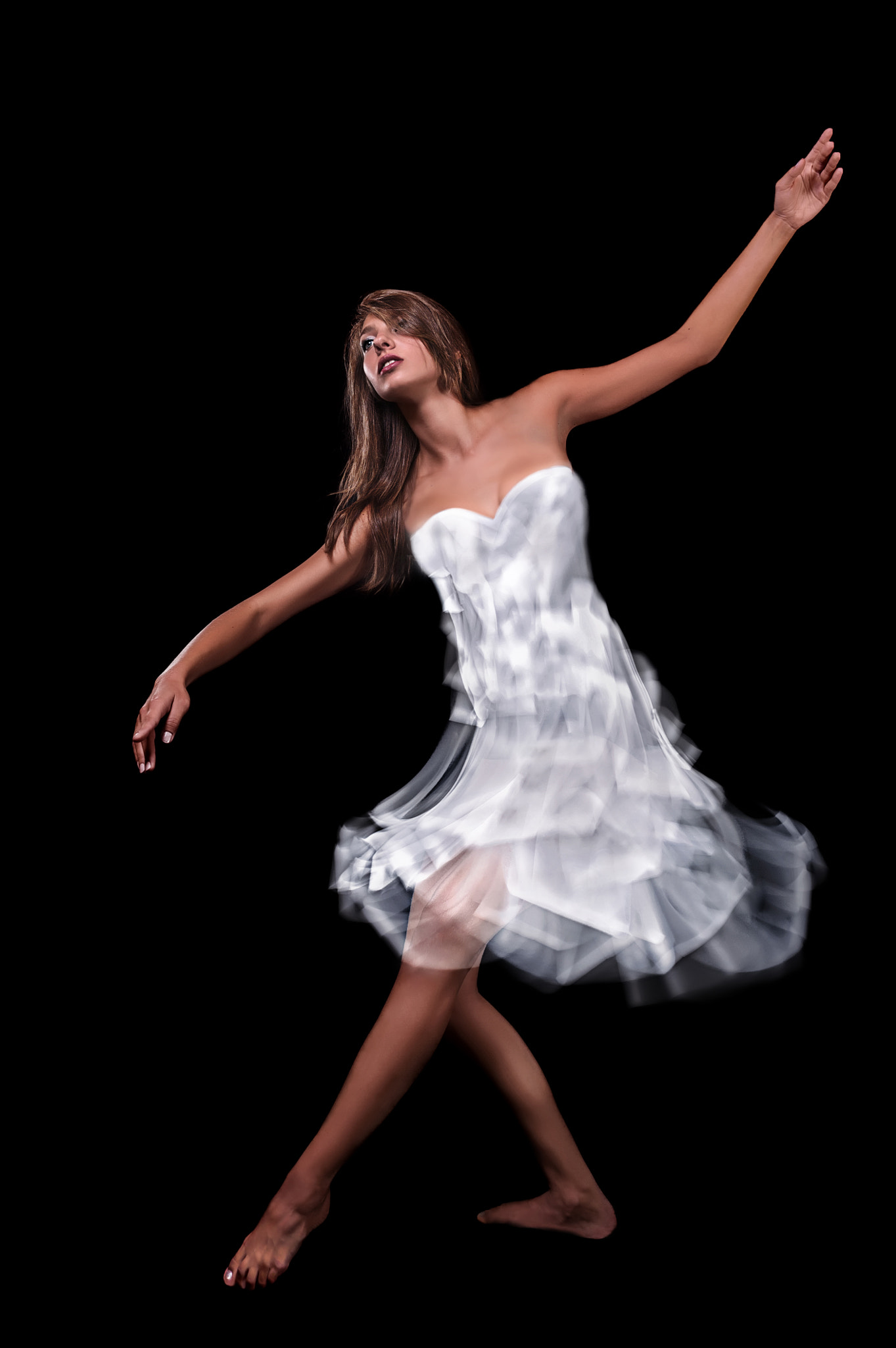 Nikon Df sample photo. Light dress photography