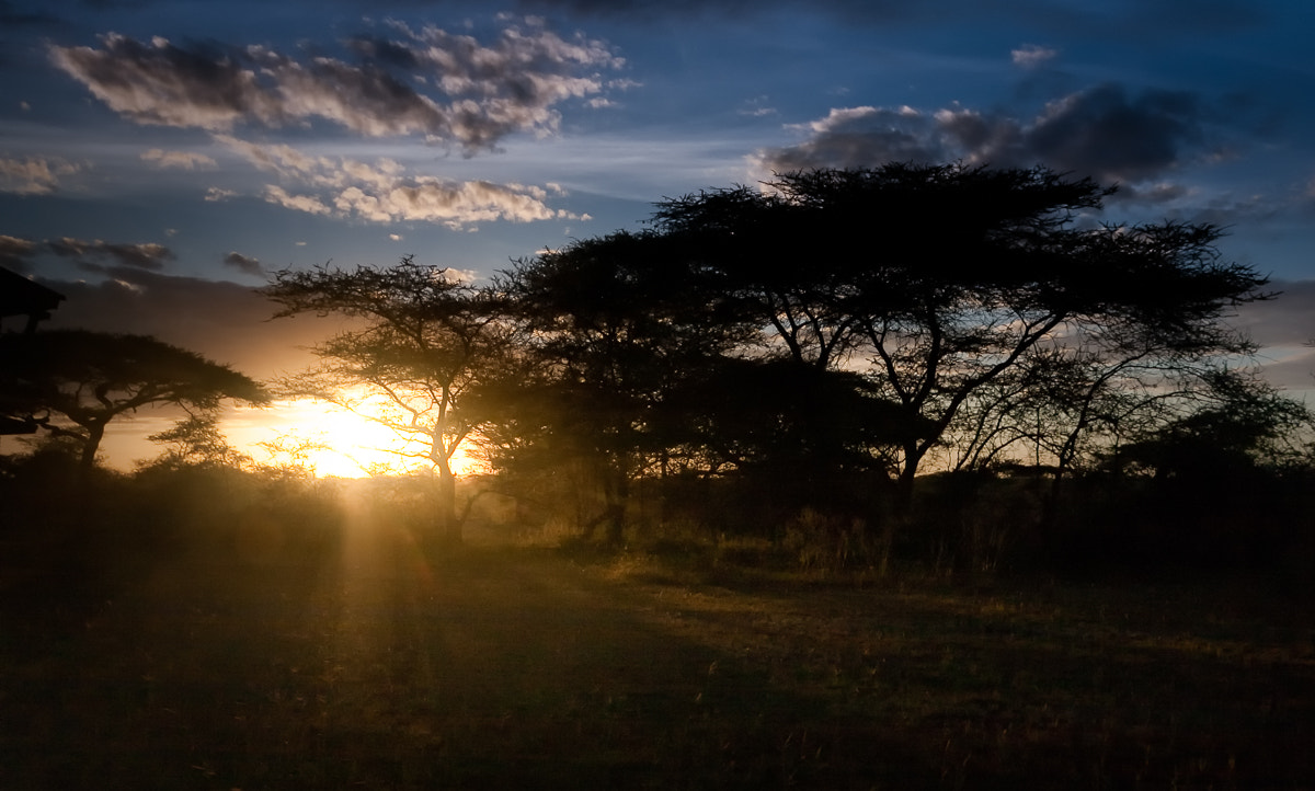 Canon EOS 400D (EOS Digital Rebel XTi / EOS Kiss Digital X) + Sigma 10-20mm F4-5.6 EX DC HSM sample photo. African sunrise photography