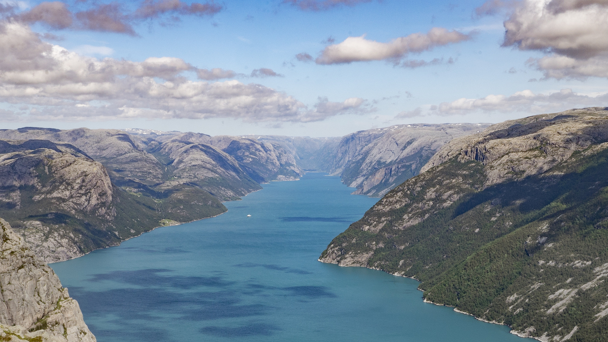 Sony a7S II sample photo. View from pulpit rock photography