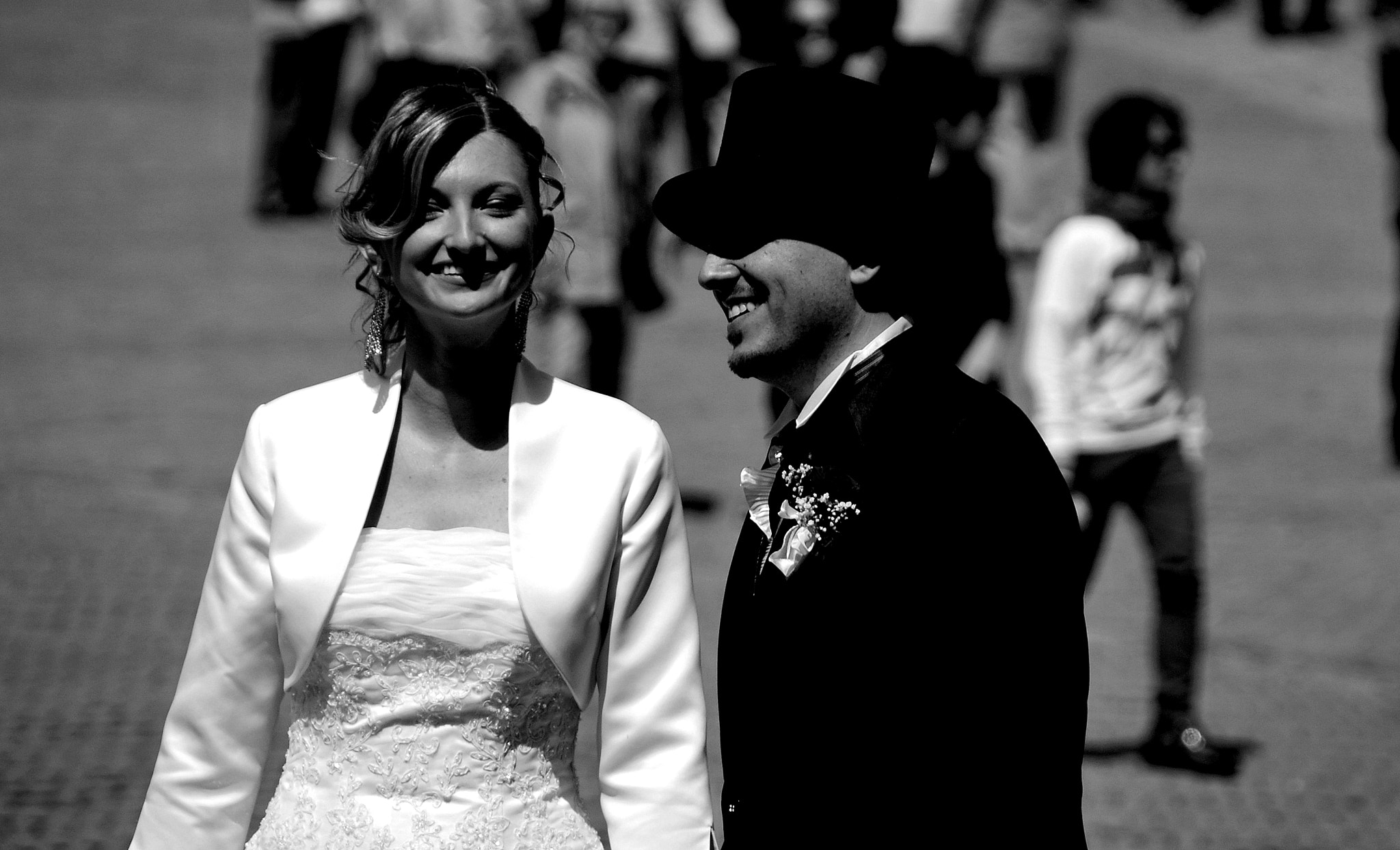 Nikon D60 sample photo. Just married photography