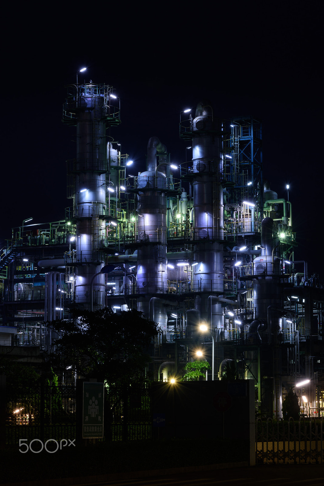 Nikon AF-S Nikkor 24-70mm F2.8E ED VR sample photo. Petrochemical base iv photography