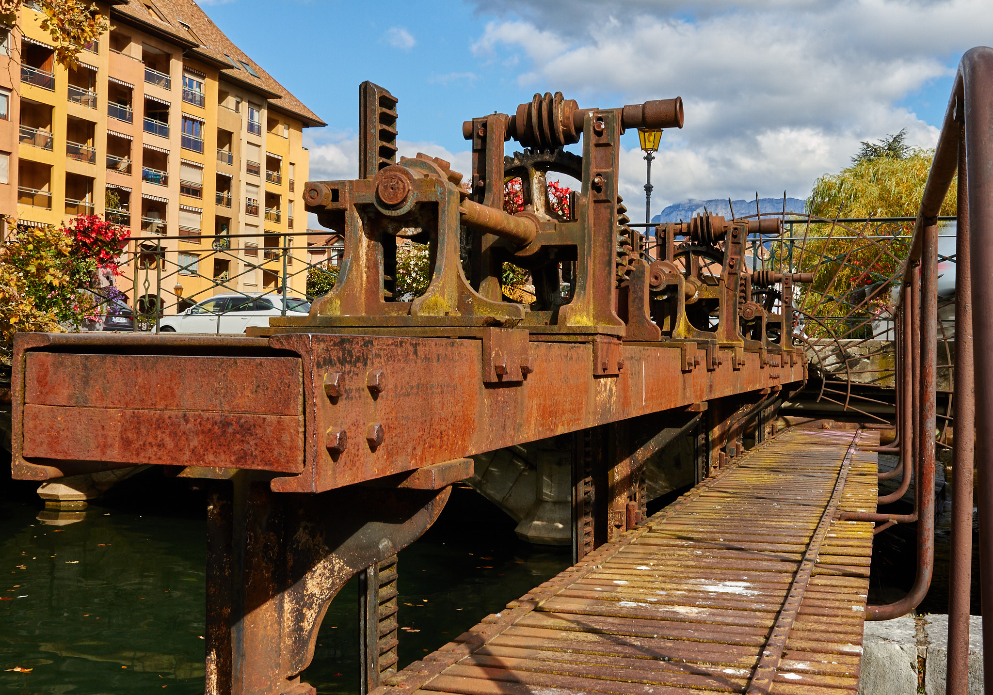 Sigma 24-70mm F2.8 EX DG HSM sample photo. Old weir, annecy photography