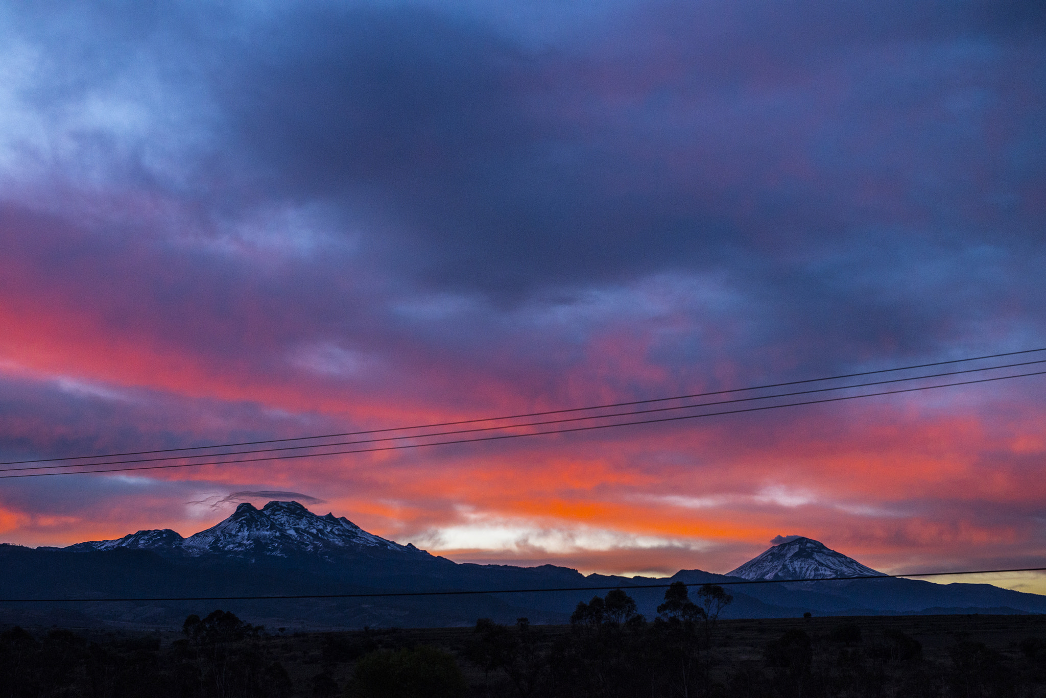 Nikon D800E sample photo. The sky is on fire photography