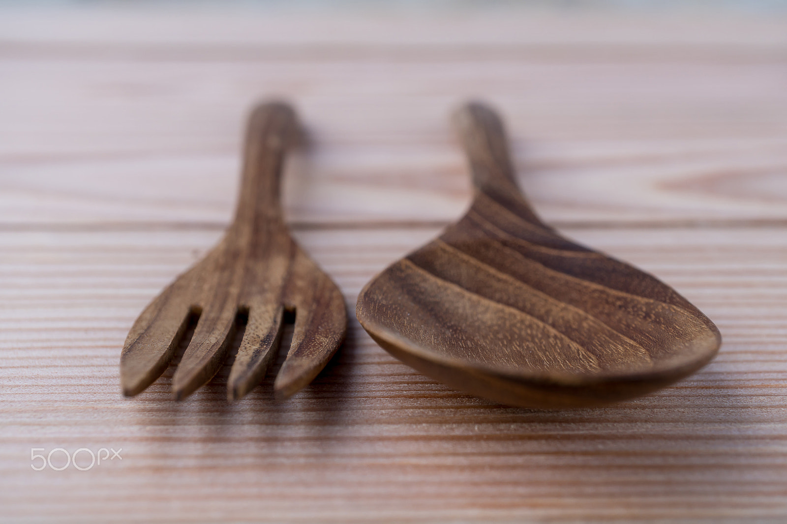 Sony a6300 + Sony E 30mm F3.5 Macro sample photo. Wooden kitchenware on wood background photography