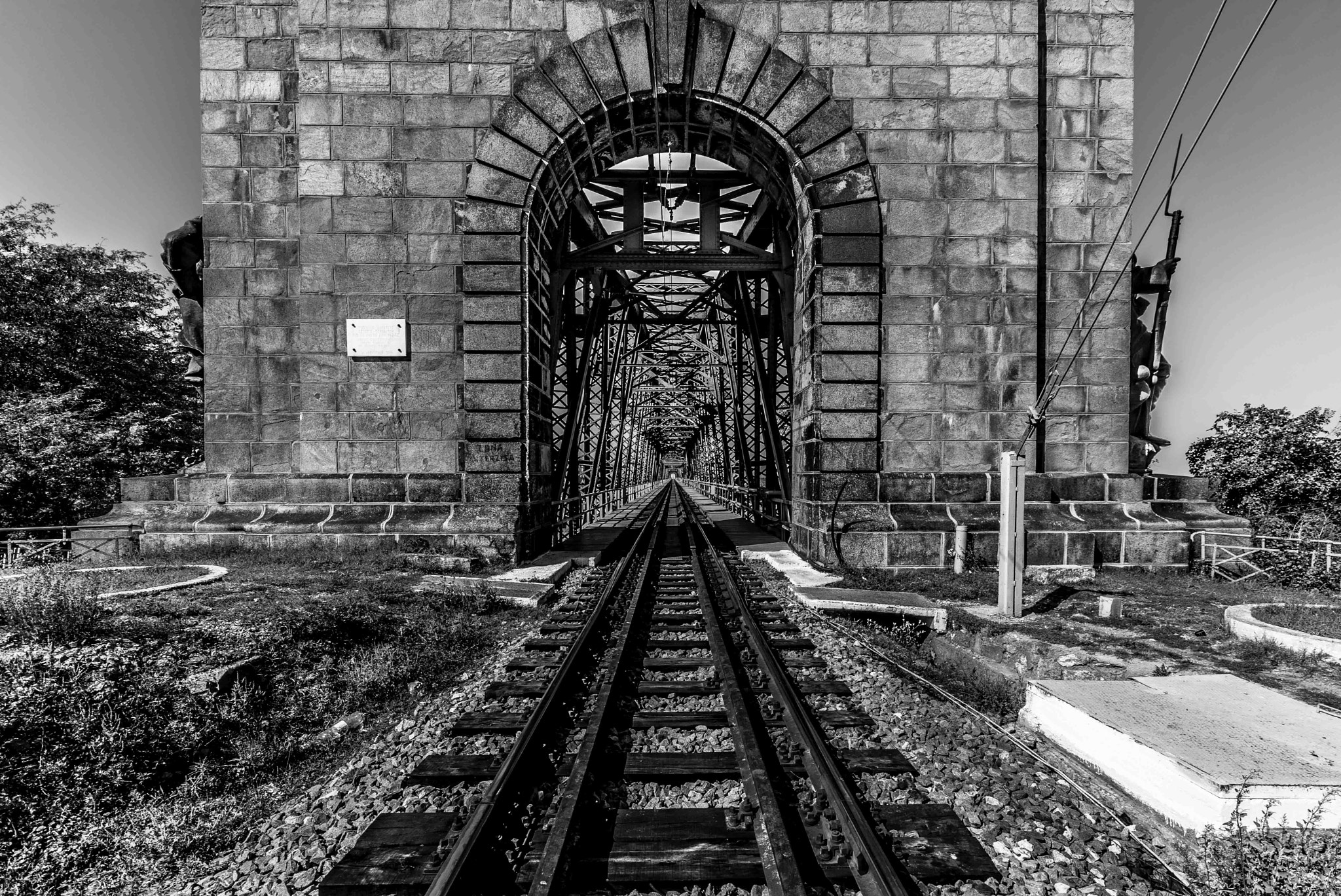 Canon EOS-1Ds Mark III sample photo. Anghel saligny bridge 2 photography
