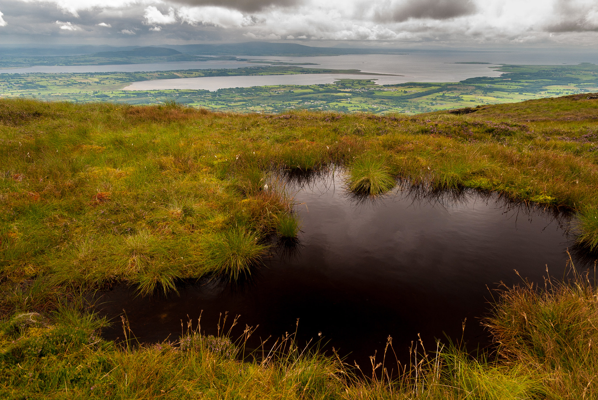 Nikon D80 sample photo. On top of ben bulben photography