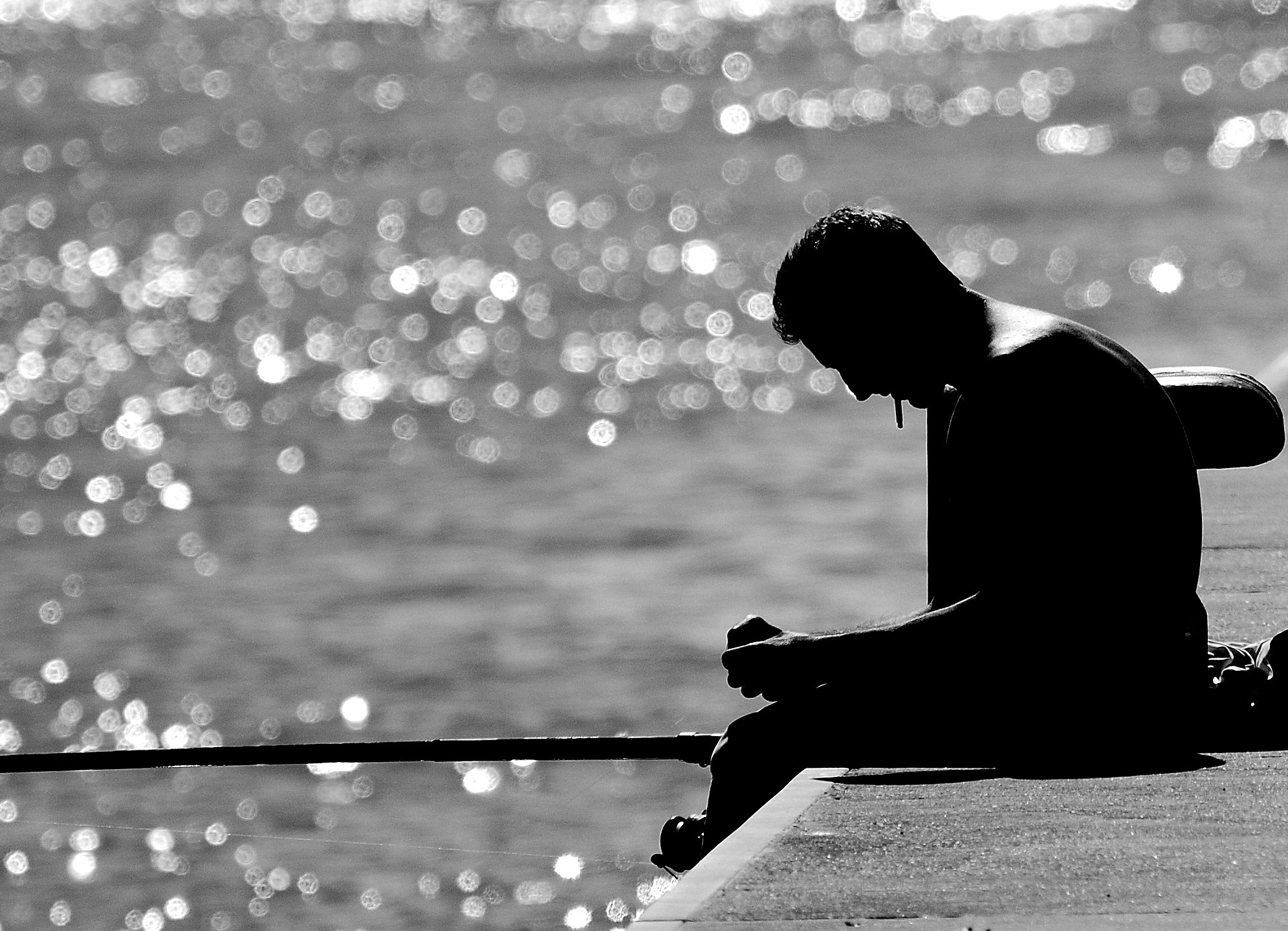 Nikon D60 sample photo. The fisherman photography