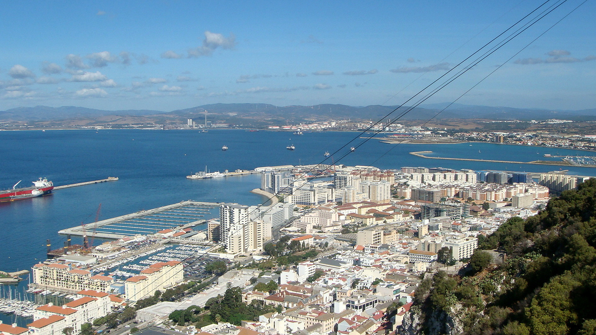 Sony DSC-T200 sample photo. Gibraltar photography