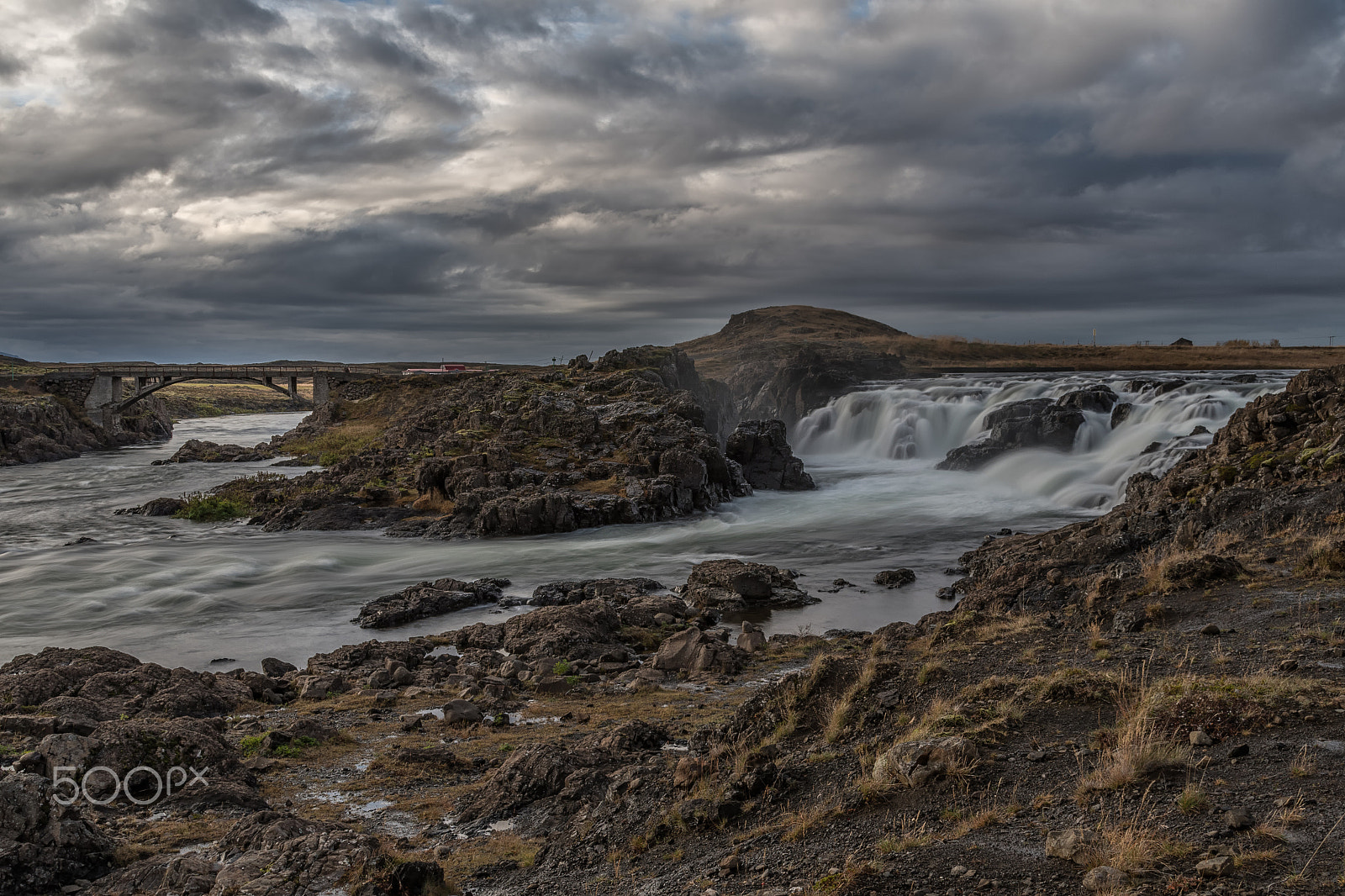 Nikon AF-S Nikkor 24-120mm F4G ED VR sample photo. Langárfoss photography