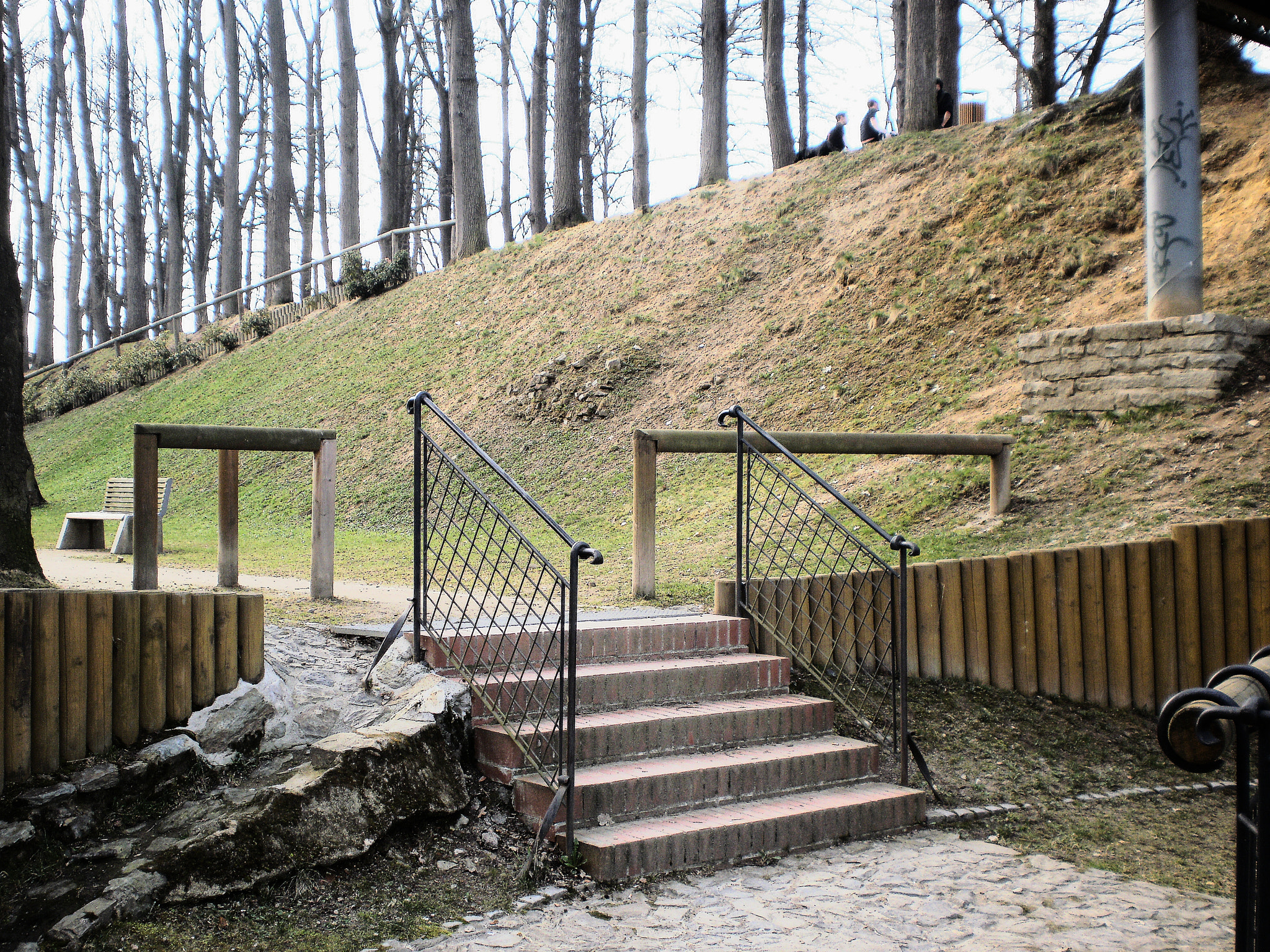 Olympus FE26,X21 sample photo. Stairs photography
