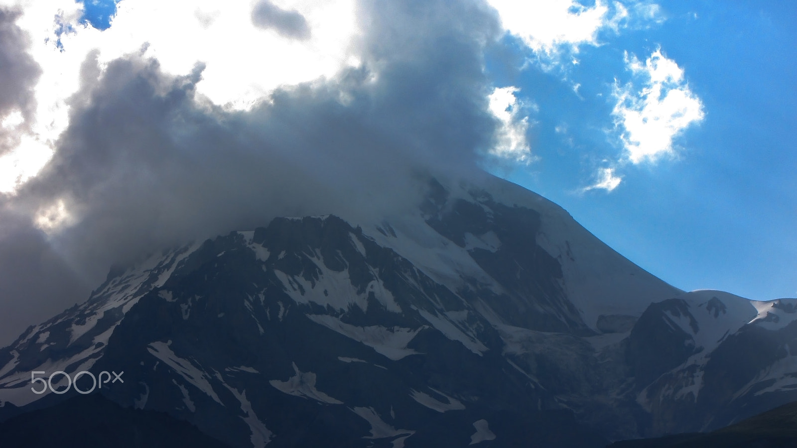 Canon PowerShot SX1 IS sample photo. Kazbek(მყინვარწვერი).* photography