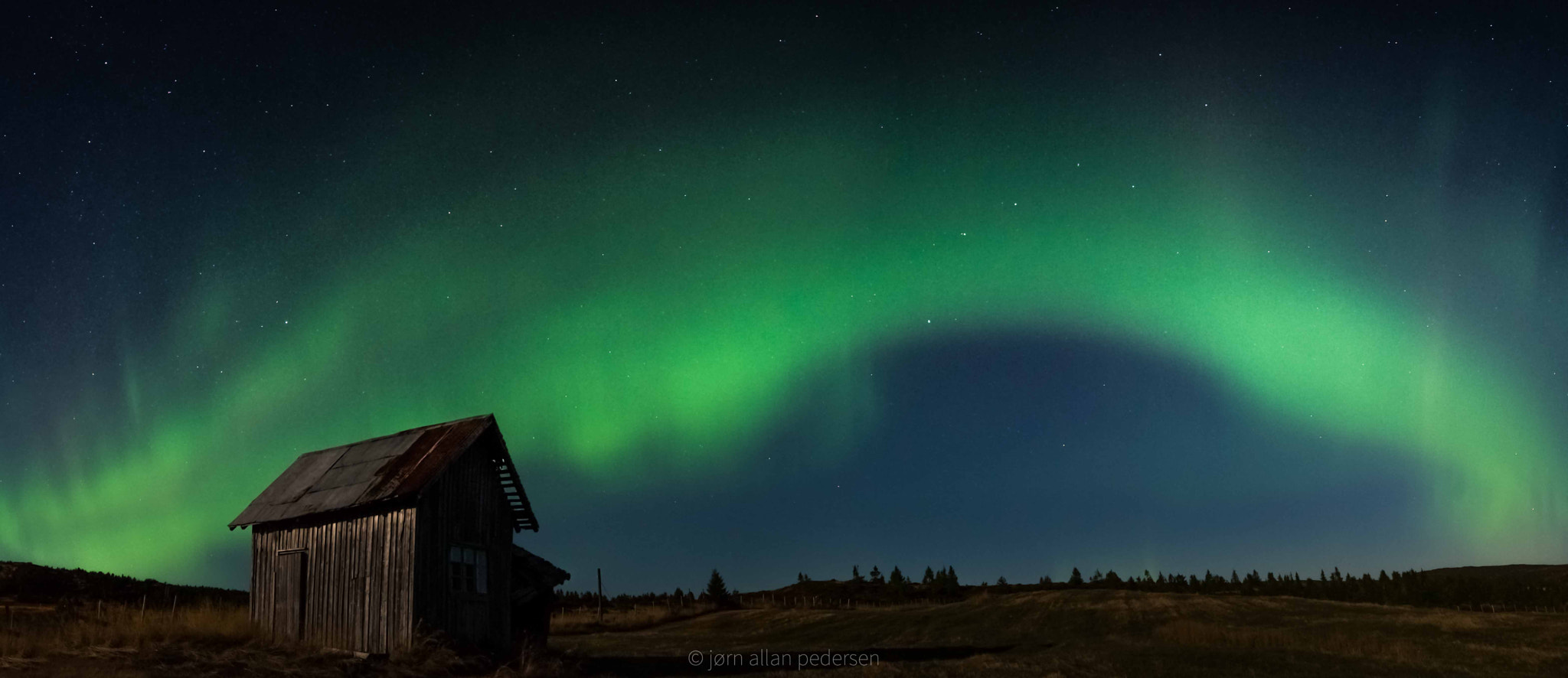 Nikon D3S sample photo. Northern light bow photography