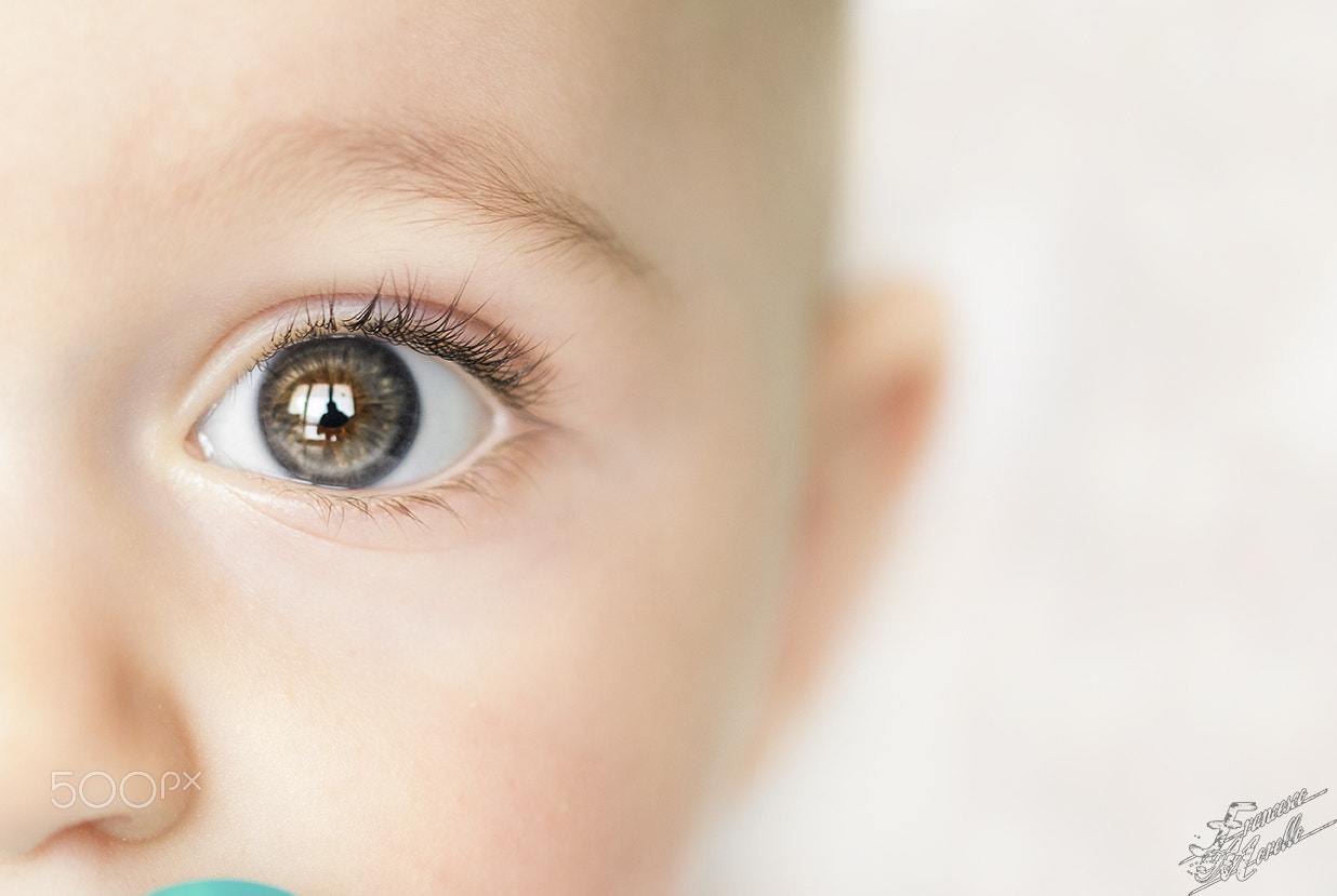 Sigma 105mm F2.8 EX DG OS HSM sample photo. The eye photography