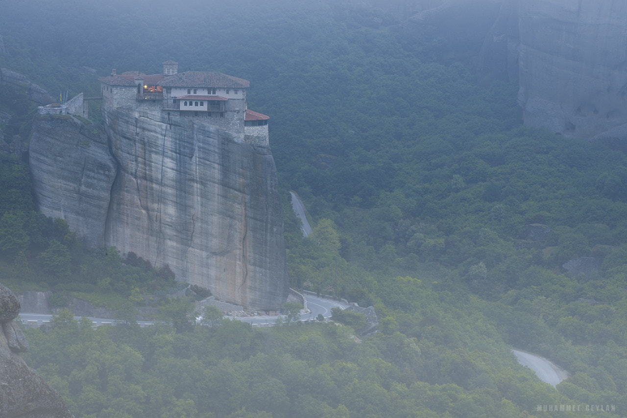 Nikon AF-S Nikkor 70-200mm F4G ED VR sample photo. Meteora photography