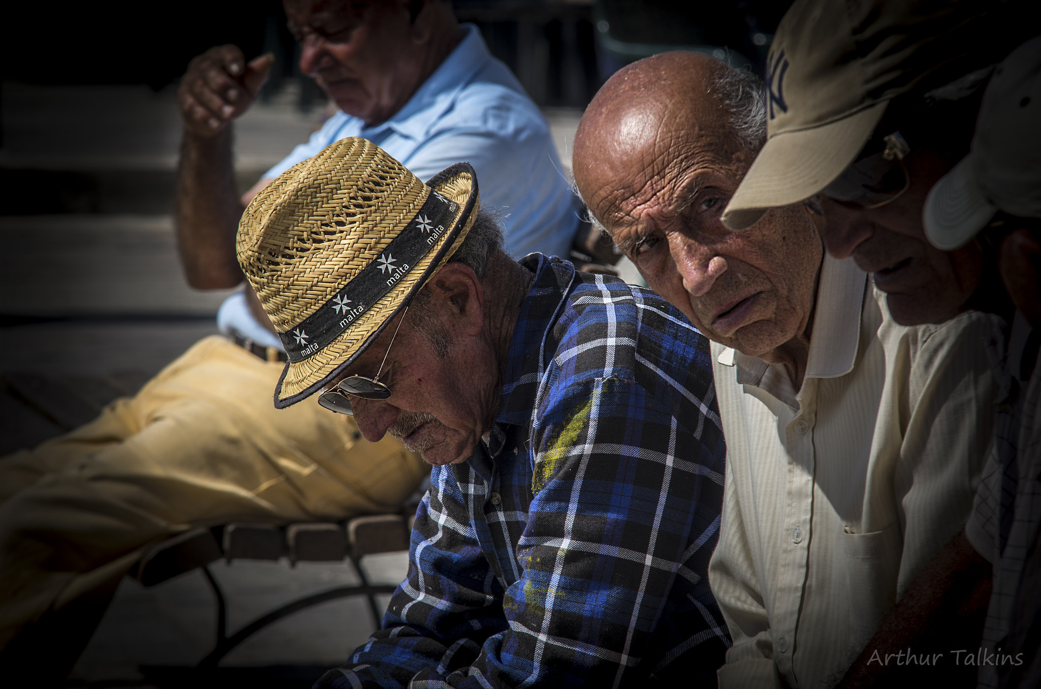 Pentax K-5 sample photo. A bunch of glum men....? photography