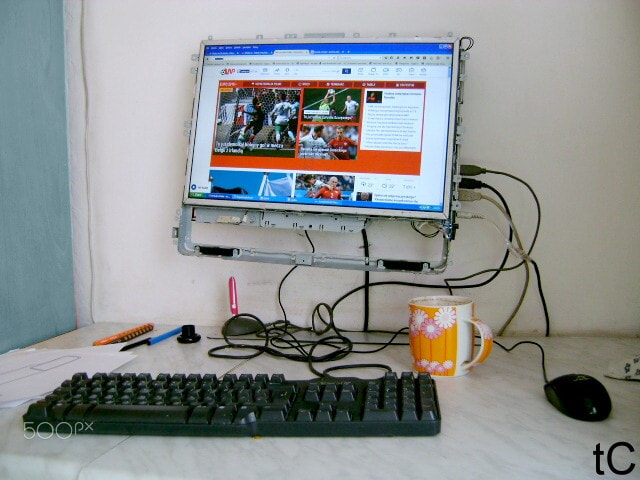 Sony DSC-S780 sample photo. Stampunk computer photography