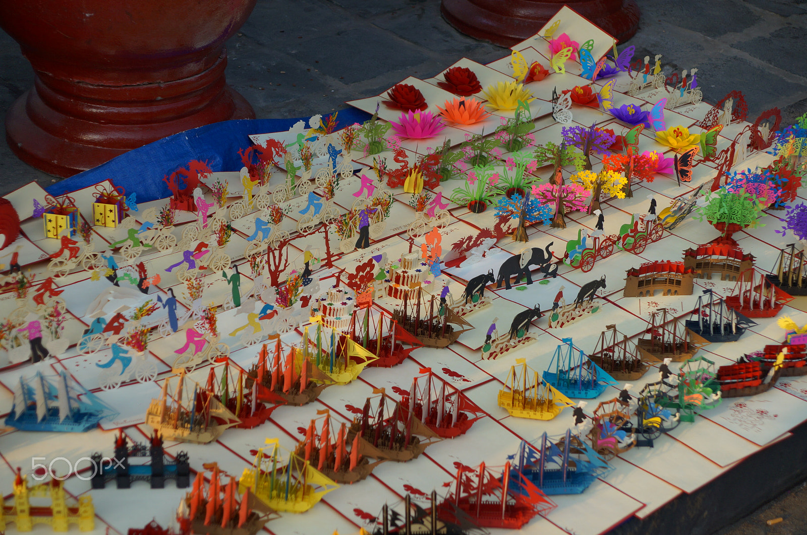 Sony SLT-A57 sample photo. Viet paper art photography