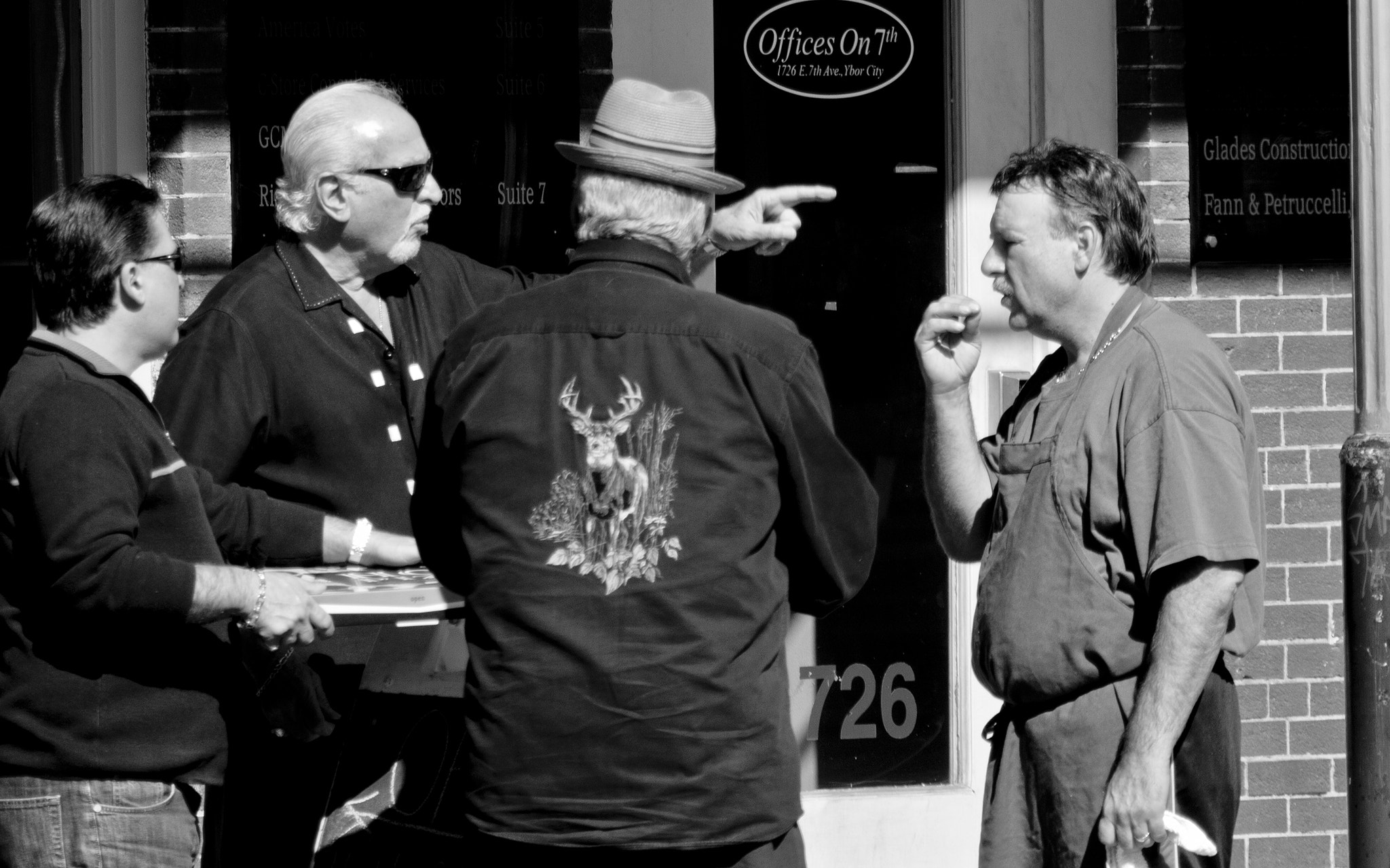 Canon EF 28-300mm F3.5-5.6L IS USM sample photo. Guys on street photography