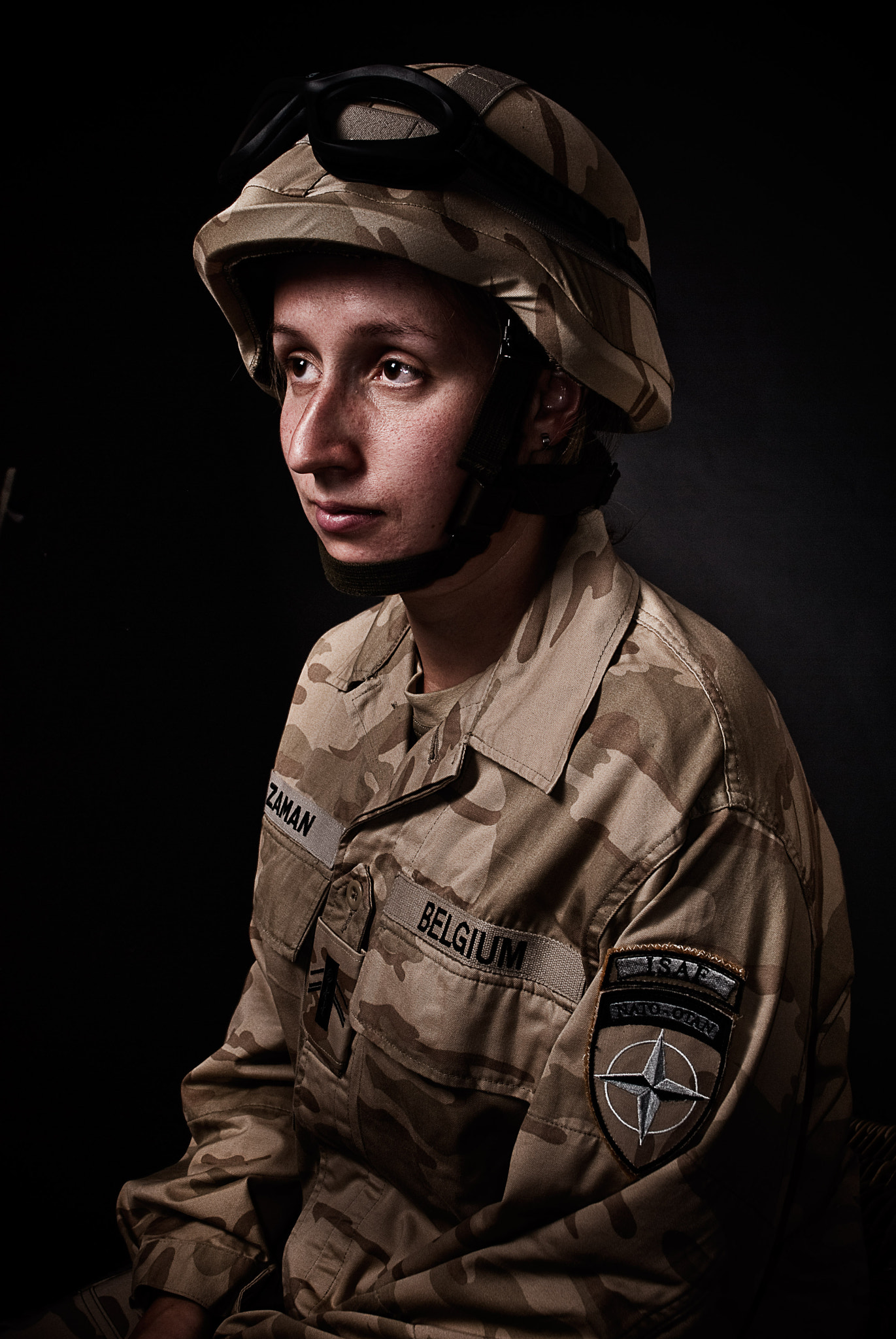 Nikon AF-S Nikkor 28-70mm F2.8 ED-IF sample photo. Soldier portrait photography