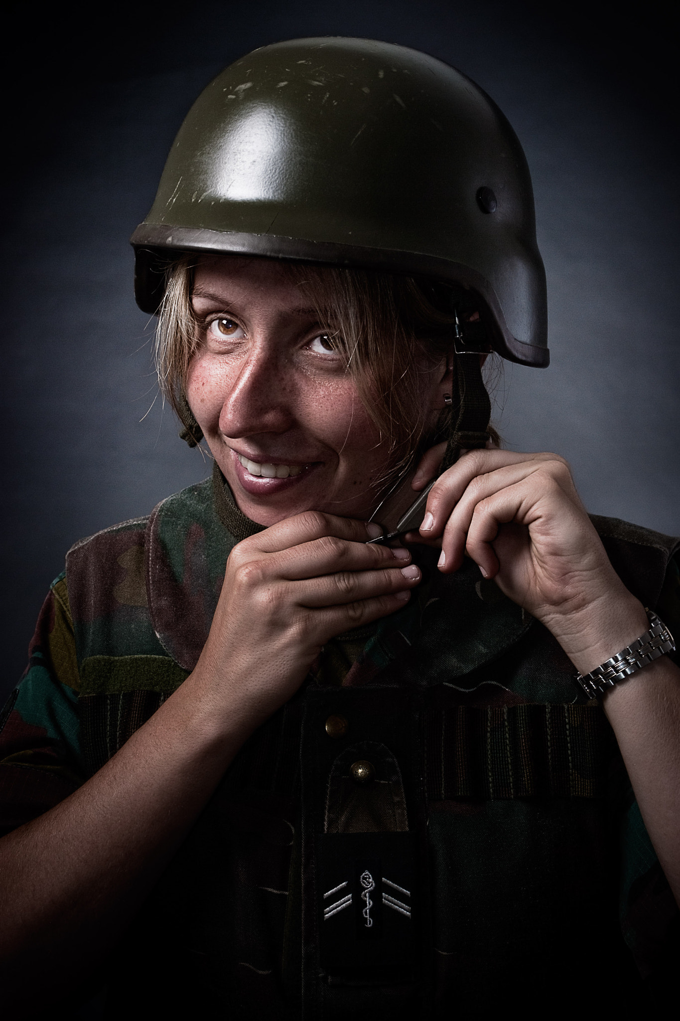 Nikon AF-S Nikkor 28-70mm F2.8 ED-IF sample photo. Soldier portrait photography